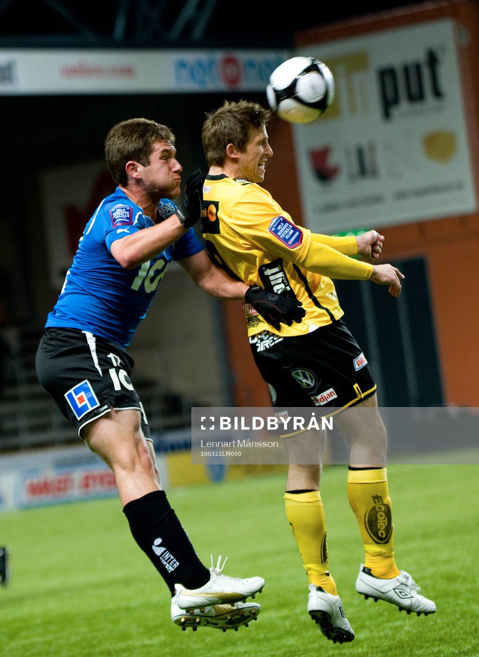 Michael Thomas, Halmstad och Anders Svensson, Elfsborg
