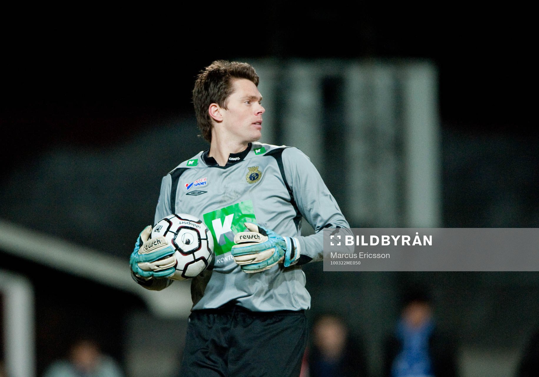 Mattias Hugosson, målvakt Gefle