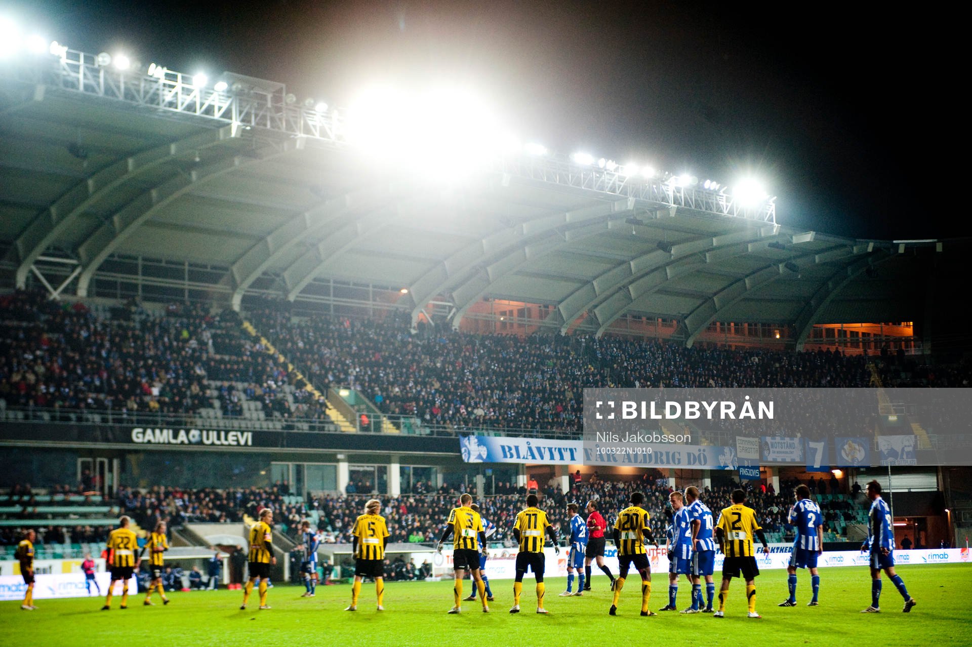 Spel på Gamla Ullevi