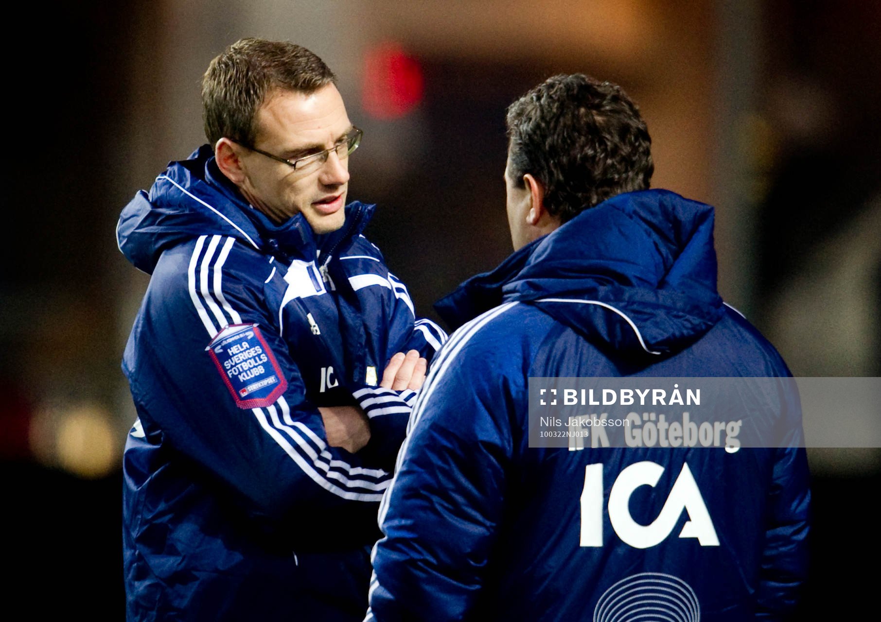 Jonas Olsson, Stefan Rehn, tränare IFK Göteborg