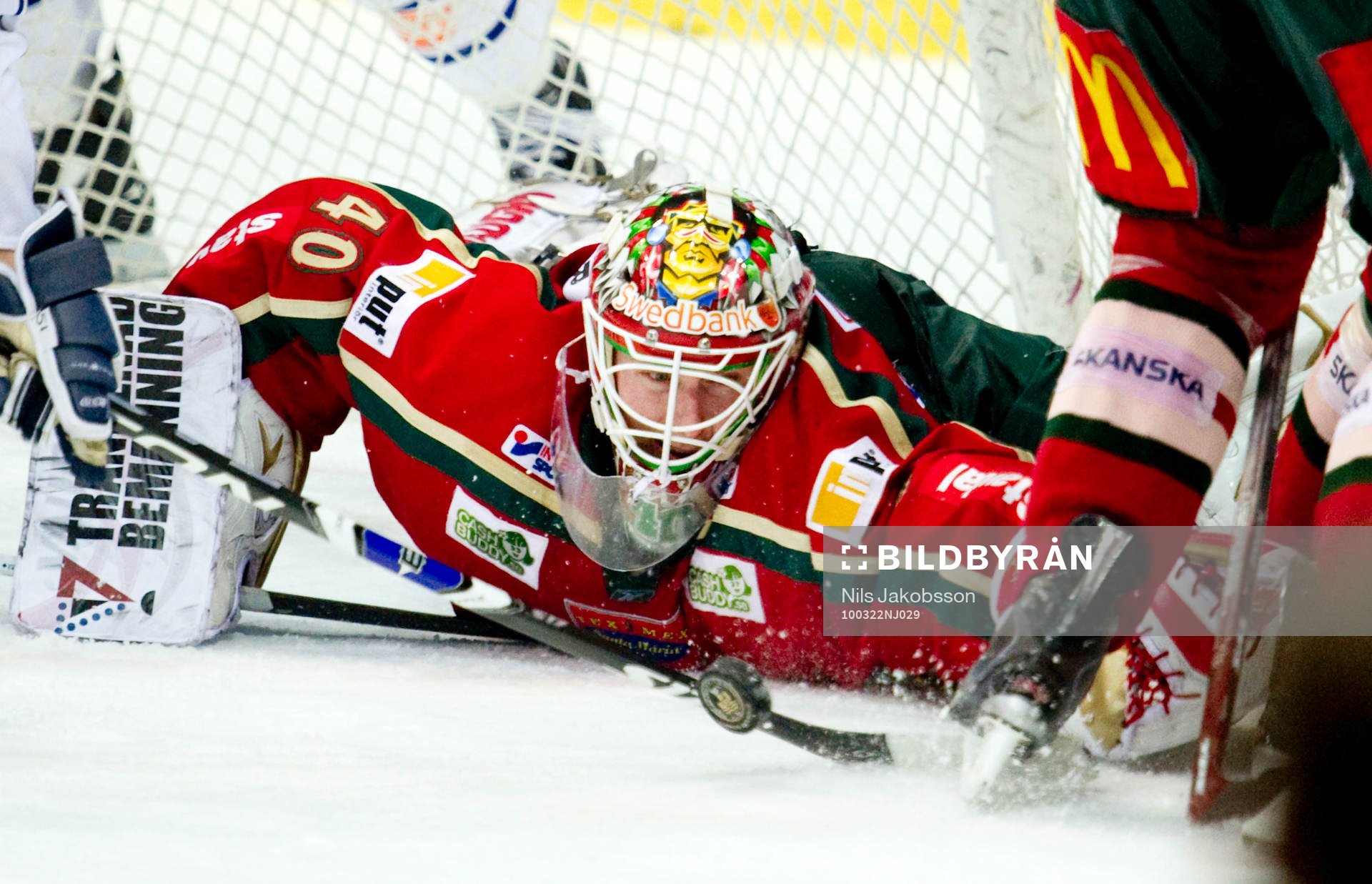 Johan Holmqvist, målvakt, Frölunda