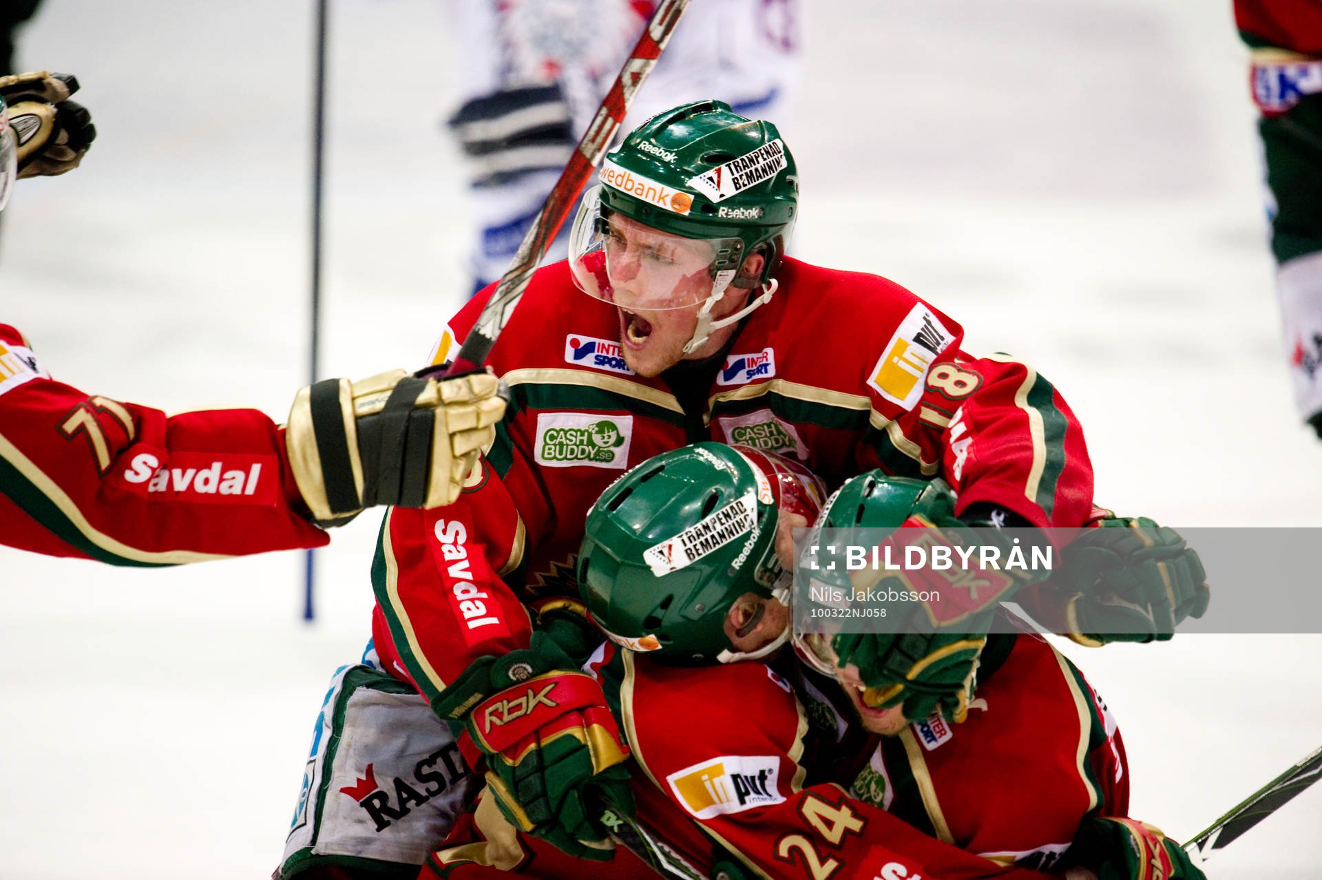 Joakim Andersson, Niklas Andersson, Frölunda jubel