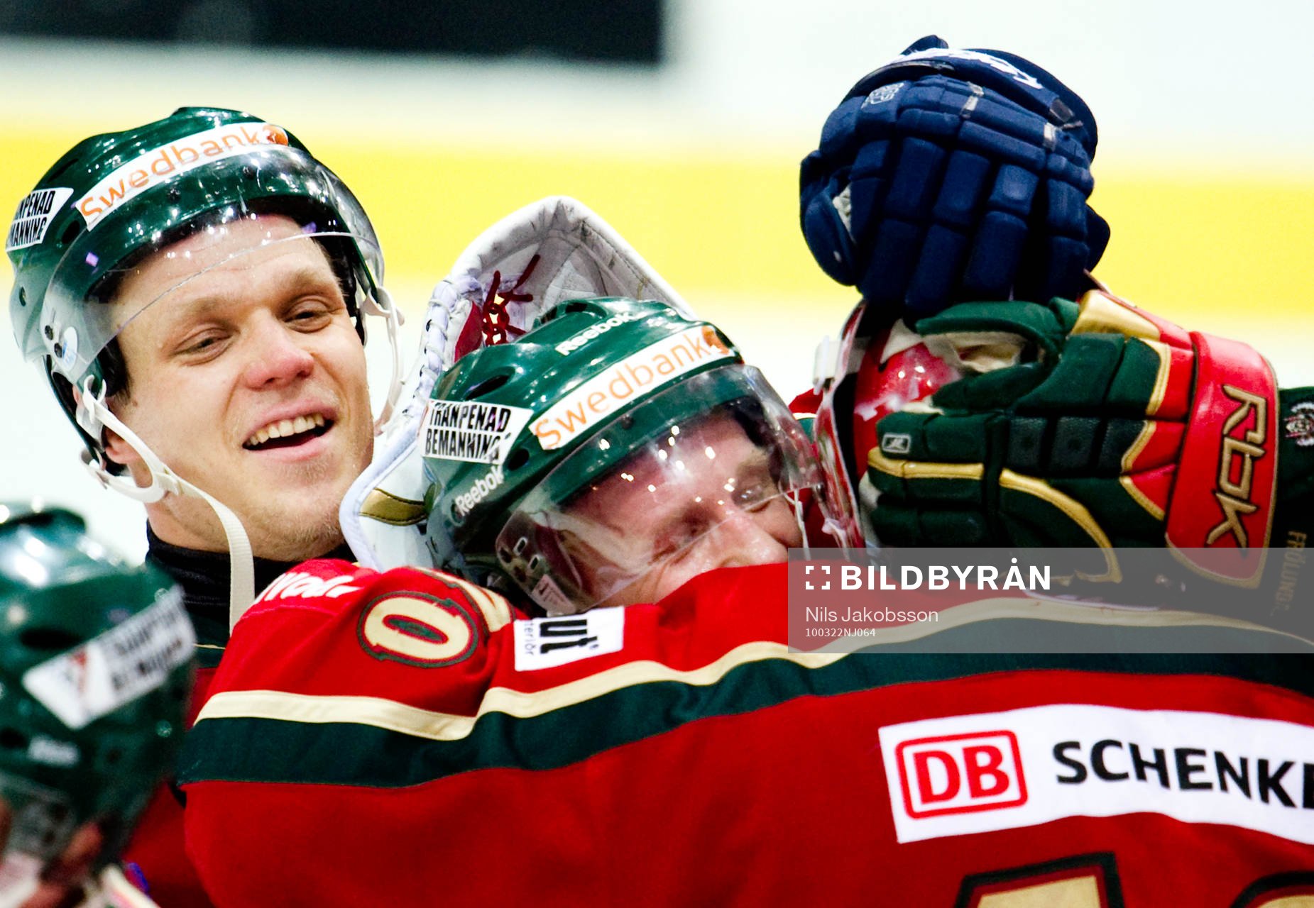 Janne Niskala, Niklas Andersson och Johan Holmqvist,