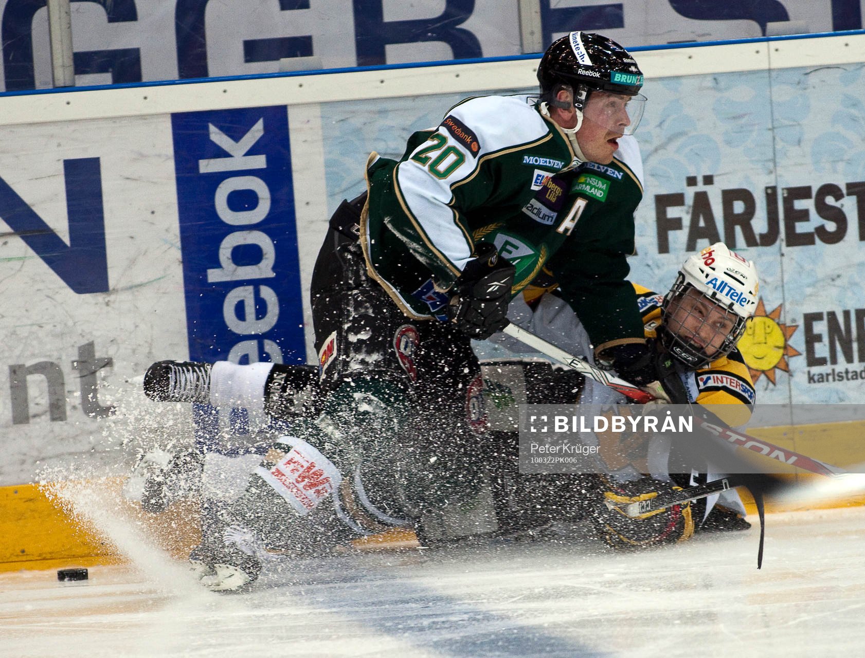 Anders Bastiansen, Färjestad och Adam Larsson, Skellefteå