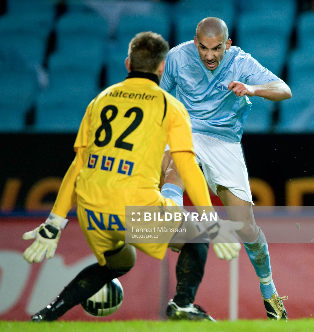 Guillermo Molins, Malmö gör 3-0 bakom John Alvbåge,