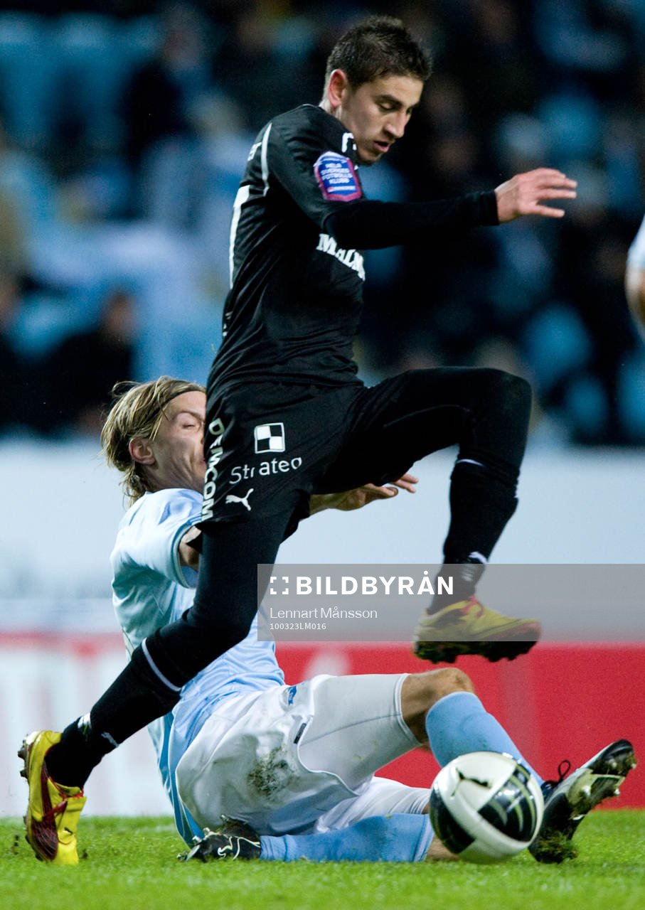Alejandro Bedoya, Örebro och Markus Halsti, Malmö