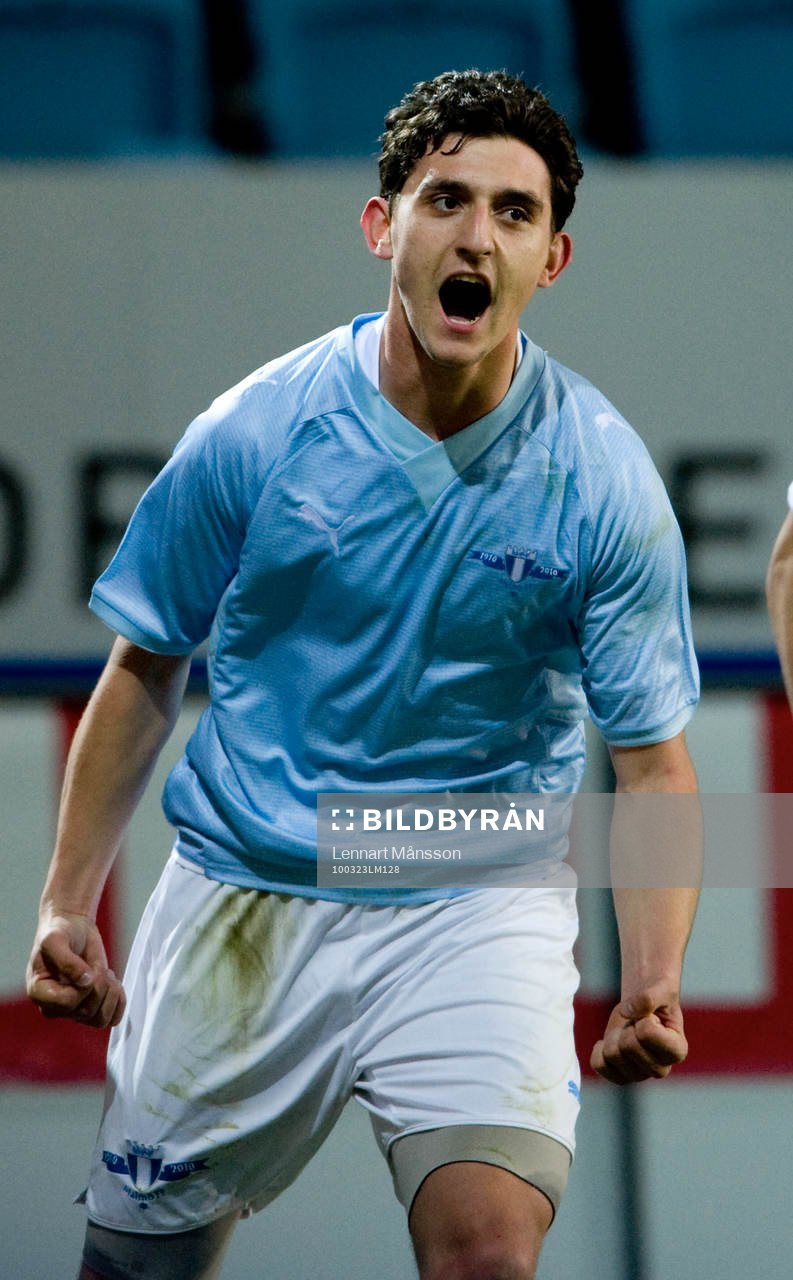 Agon Mehmeti, Malmö FF (jubel)