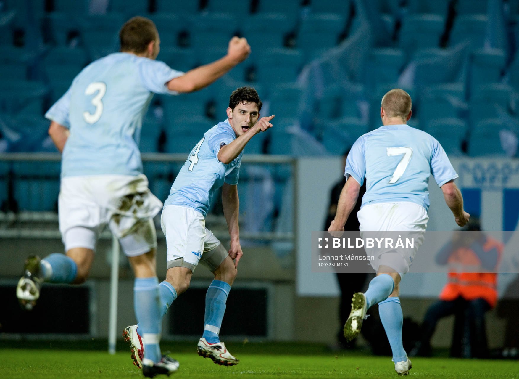 Agon Mehmeti, Malmö FF (jubel)