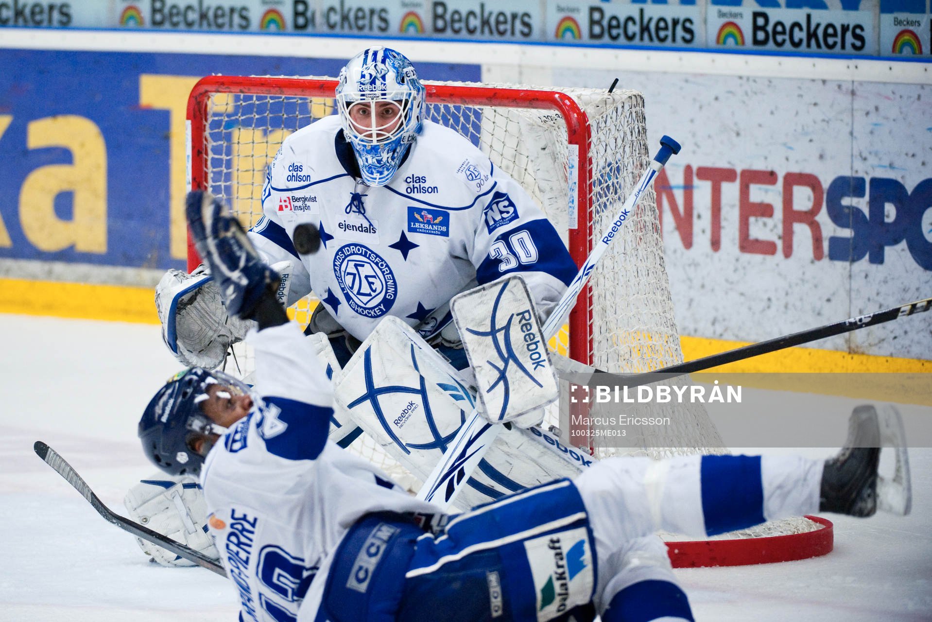 Jean-Luc Grand-Pierre, Leksand slår undan pucken med