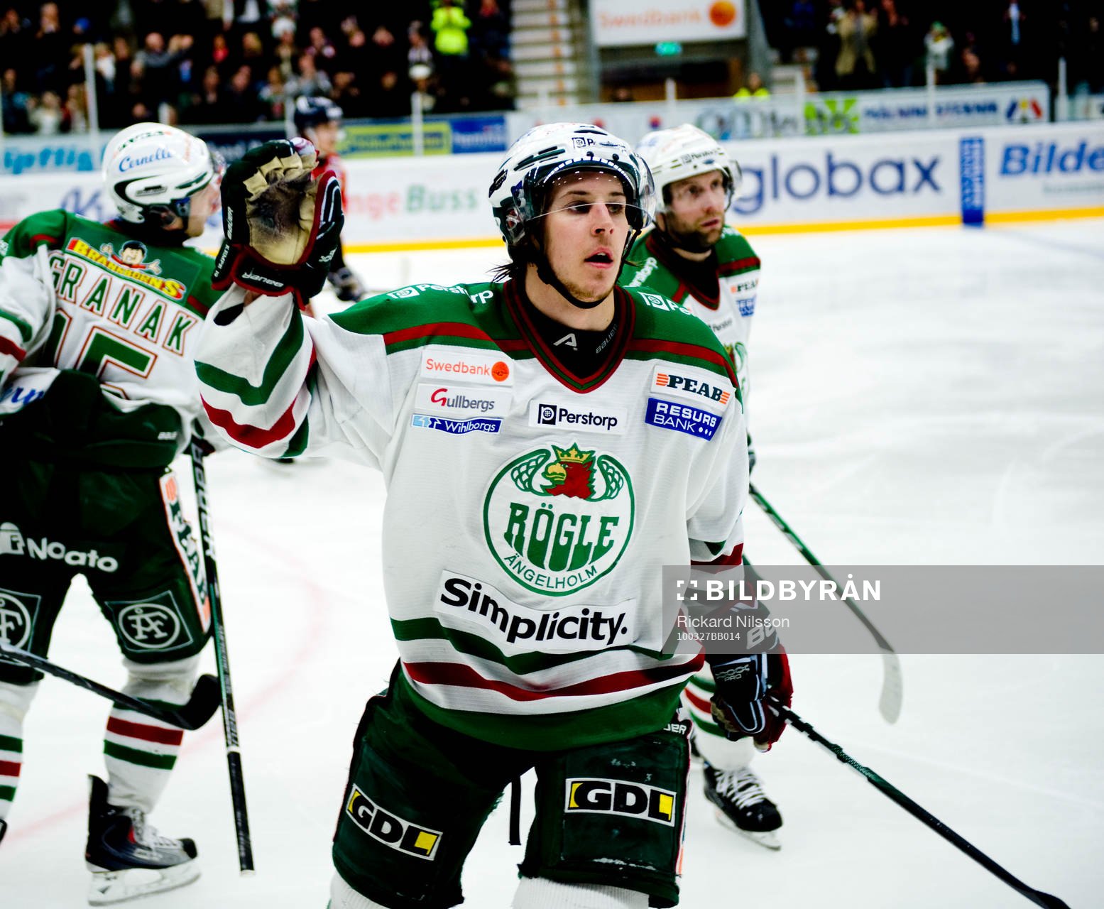 Mario Kempe, Rögle, jubel