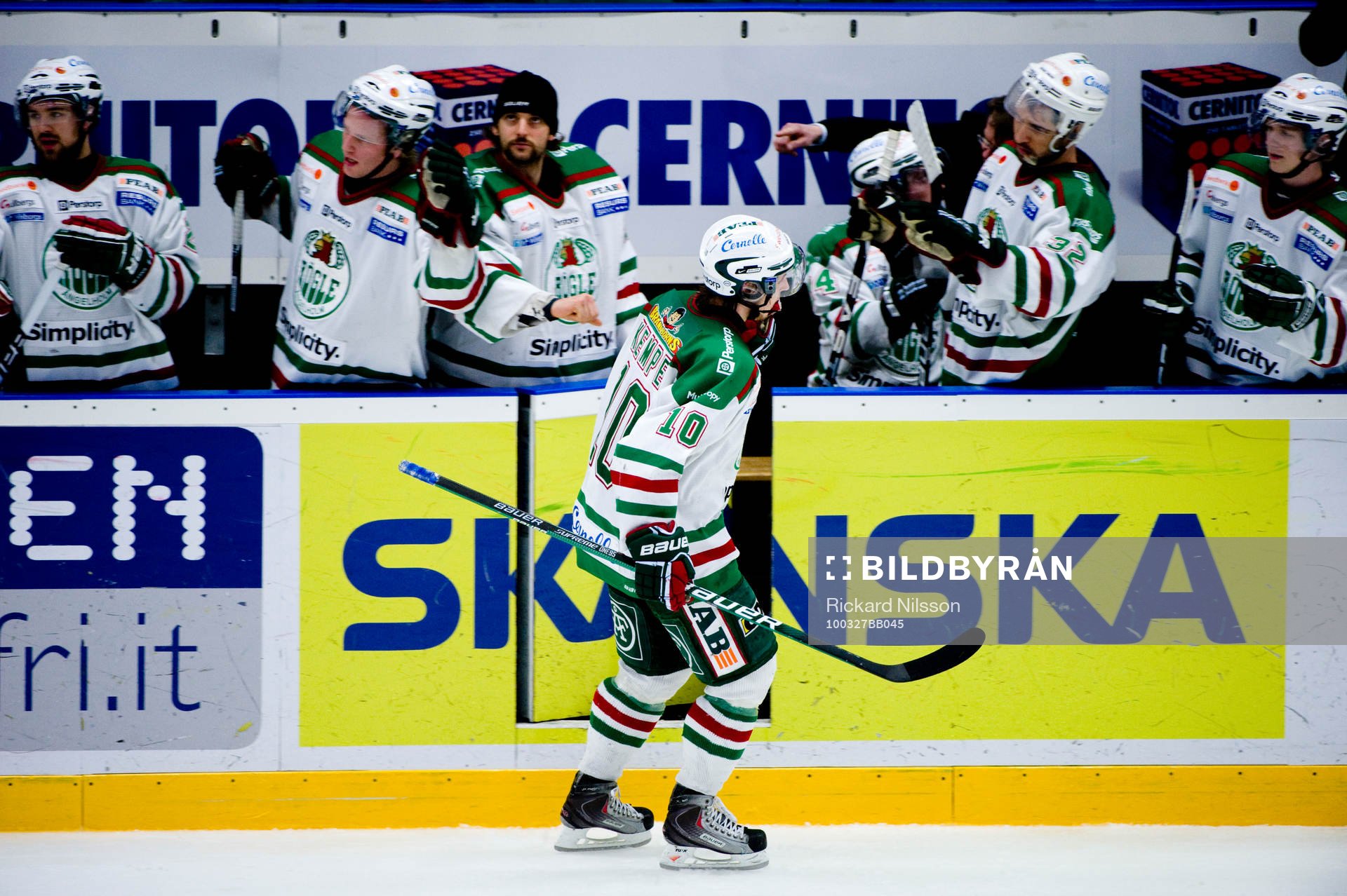 Mario Kempe, Rögle, jubel