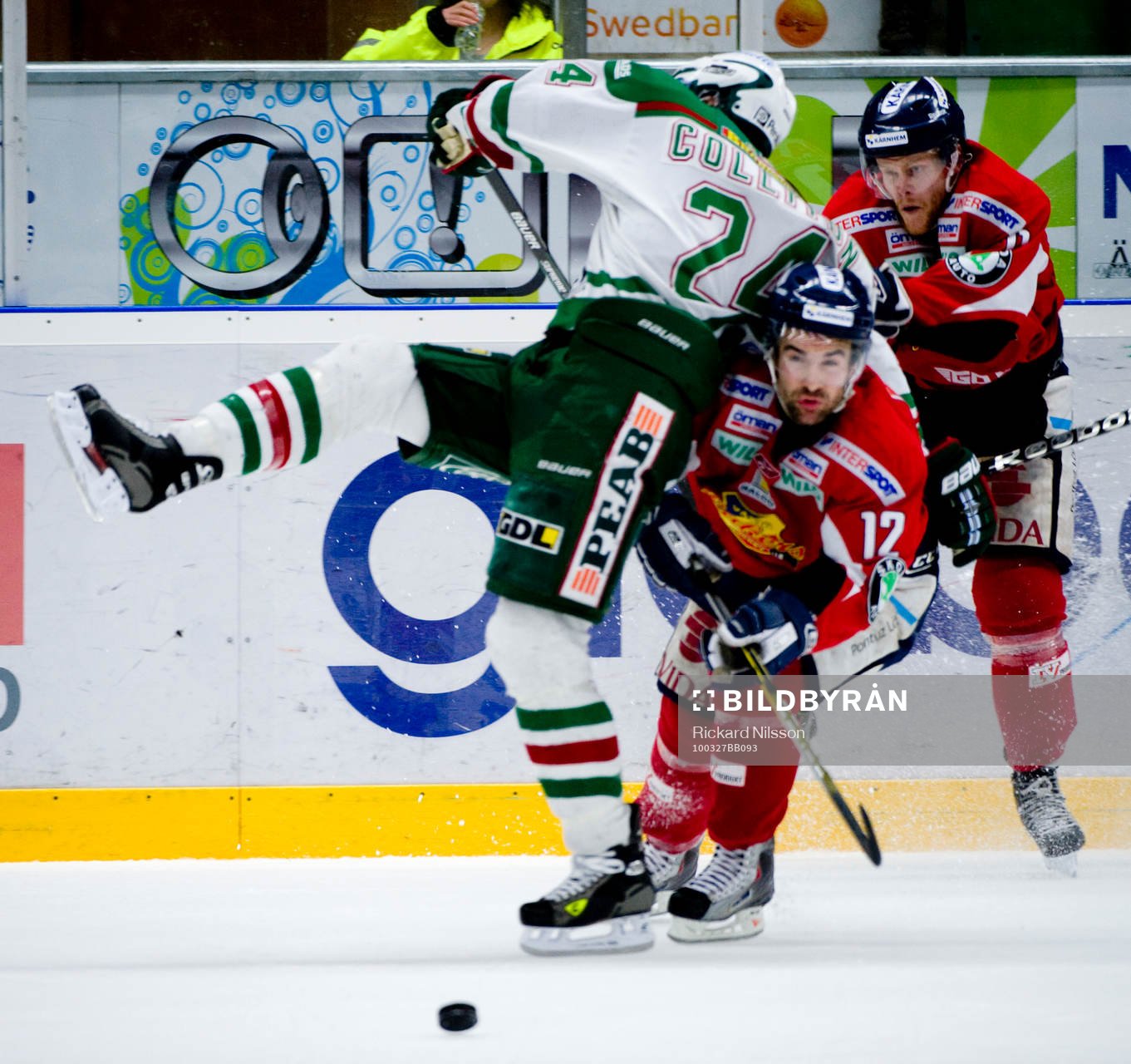 Steve Saviano, Växjö och Jeremy Colliton, Rögle