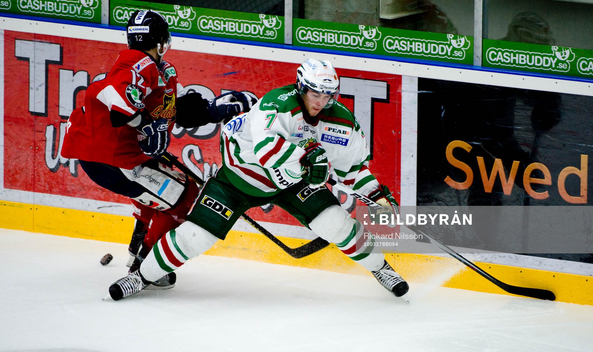 Steve Saviano, Växjö och Mads Bödker, Rögle