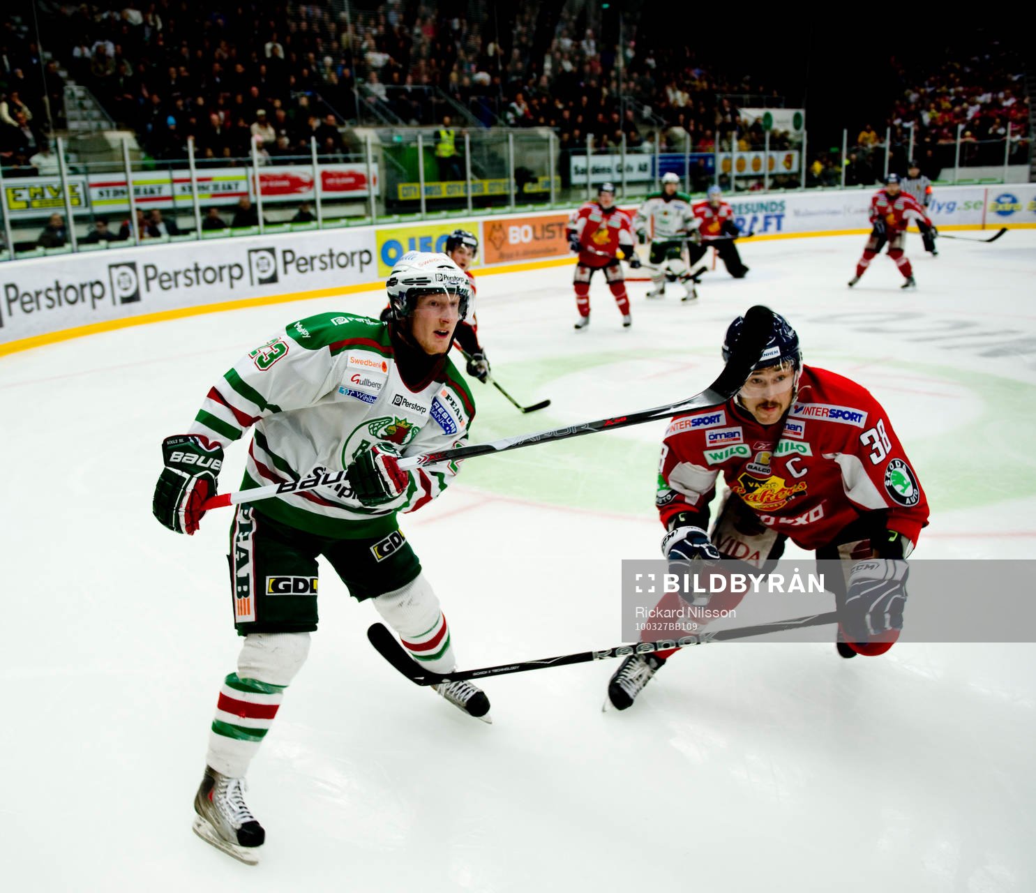 Simon Hjalmarsson, Rögle och Johan Markusson, Växjö