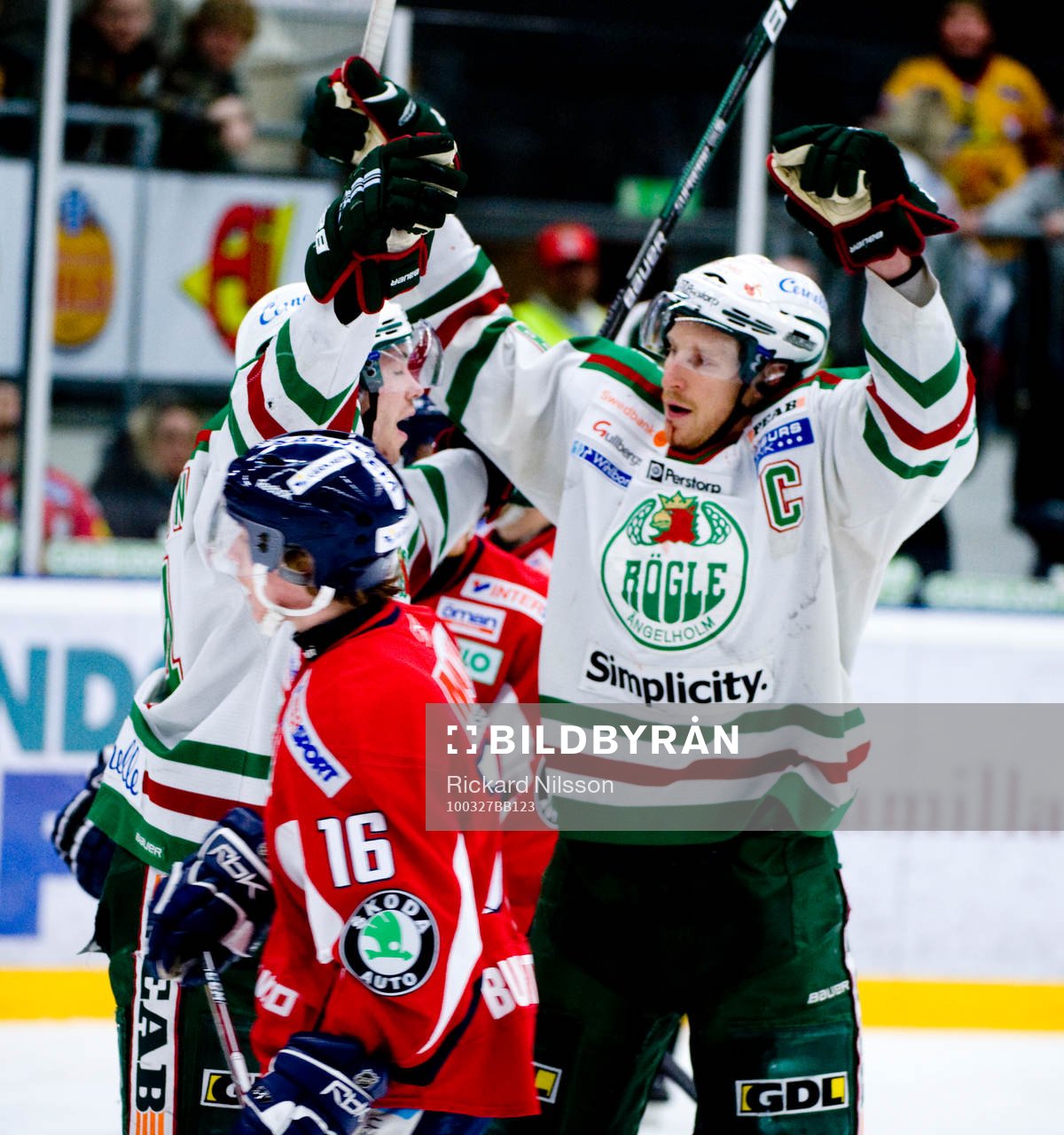Eric Beaudoin, Rögle, jubel