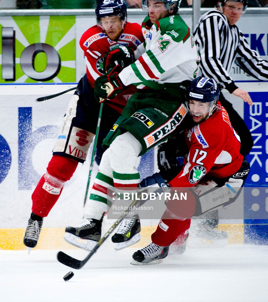 Steve Saviano, Växjö och Jeremy Colliton, Rögle