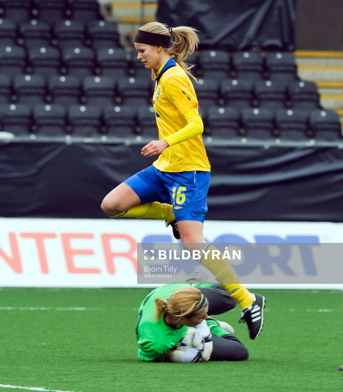 Egzi Caglar, målvakt, Turkiet och Amanda Wegerman, Sverige
