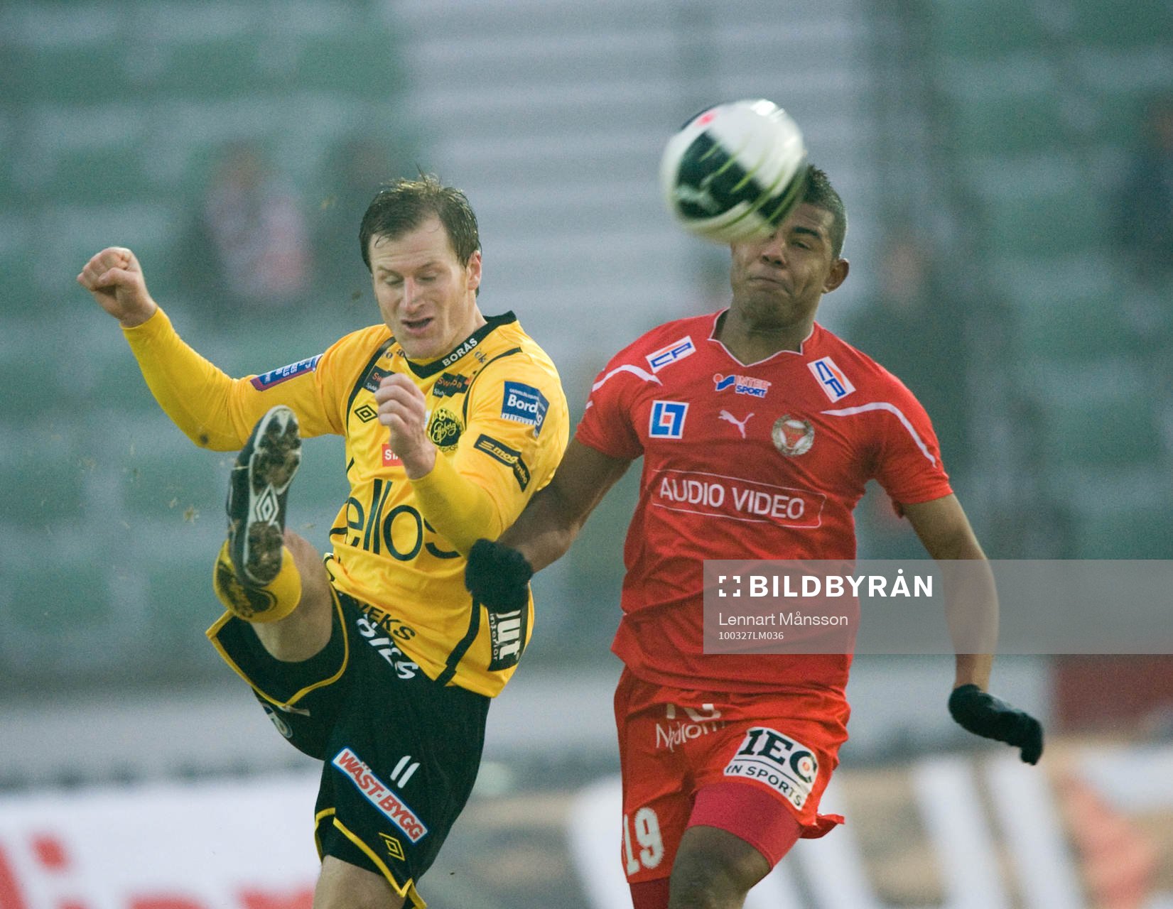 Två målskyttar, Daniel Mobaeck, Elfsborg och Ricardo