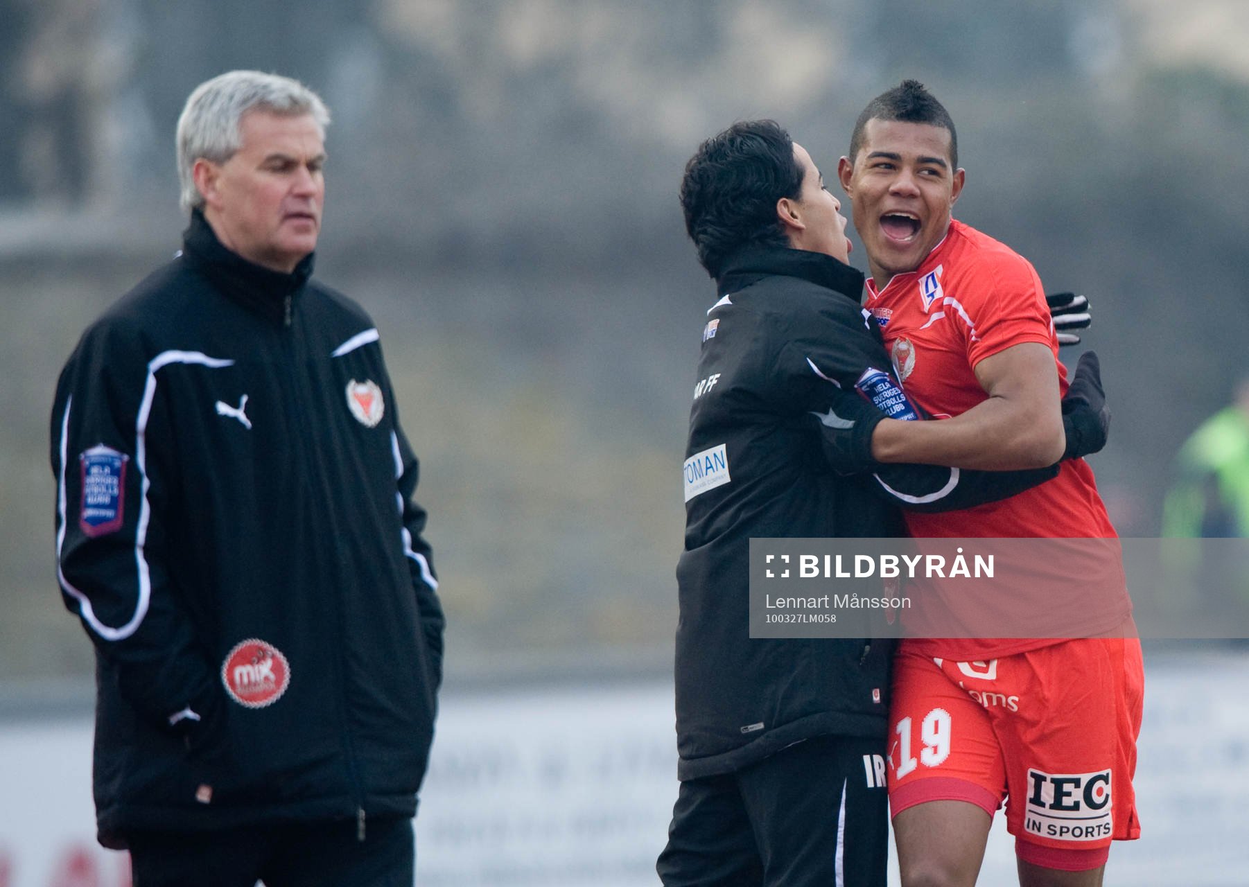1-0 Ricardo Santos som grattas, Nanne Bergstrand, tränare,