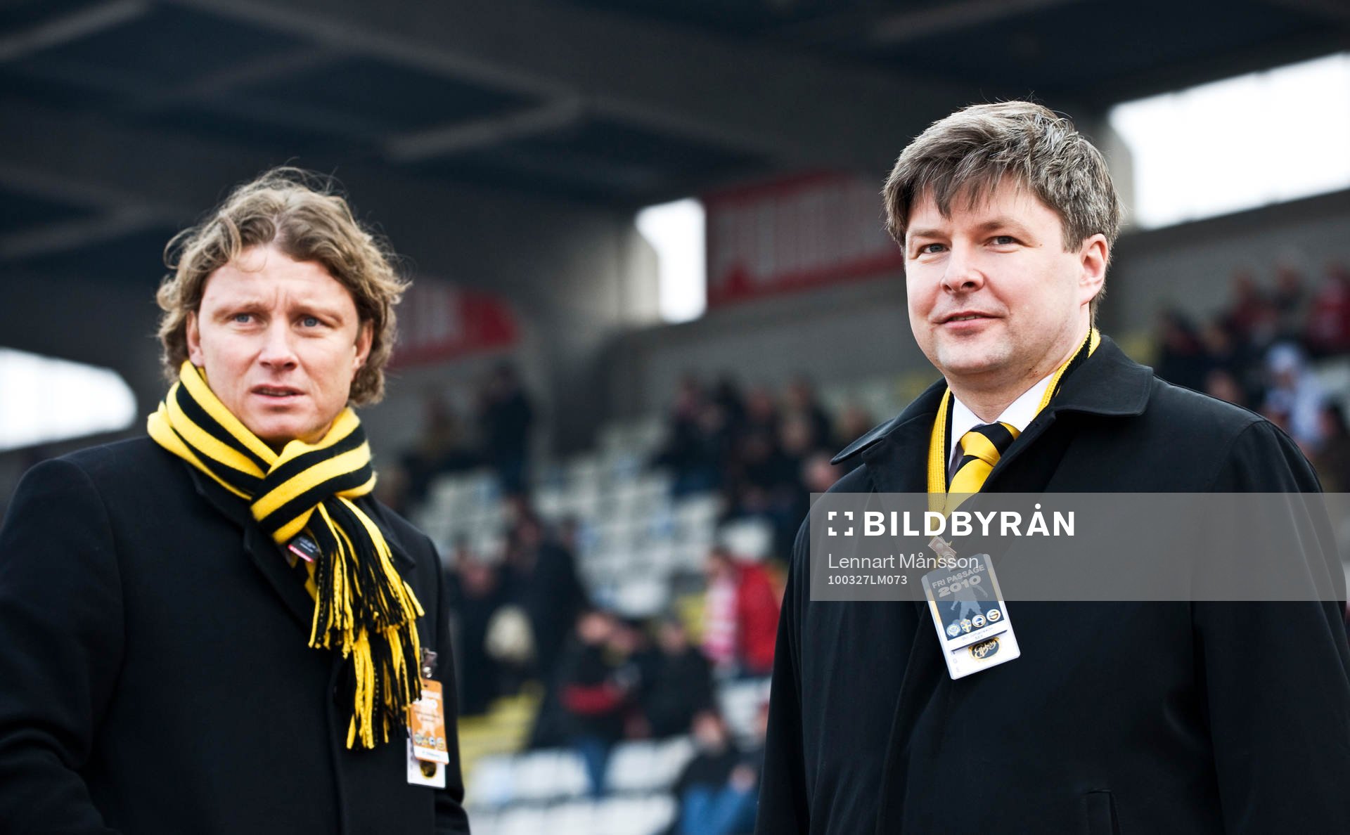 Stefan Andreasson, sportchef och Bo, Bosse, Johansson,
