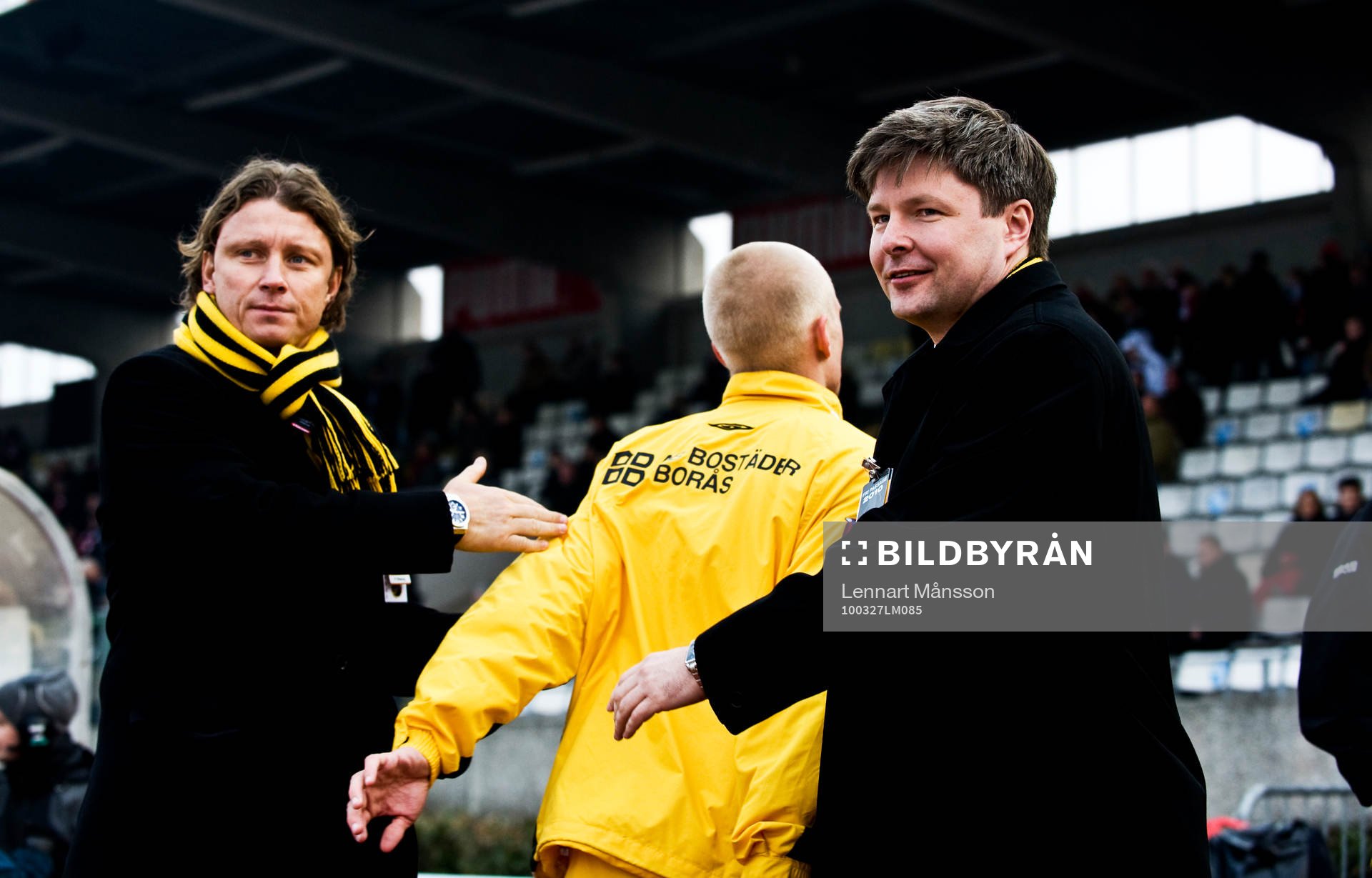 Stefan Andreasson, sportchef och Bo, Bosse, Johansson,