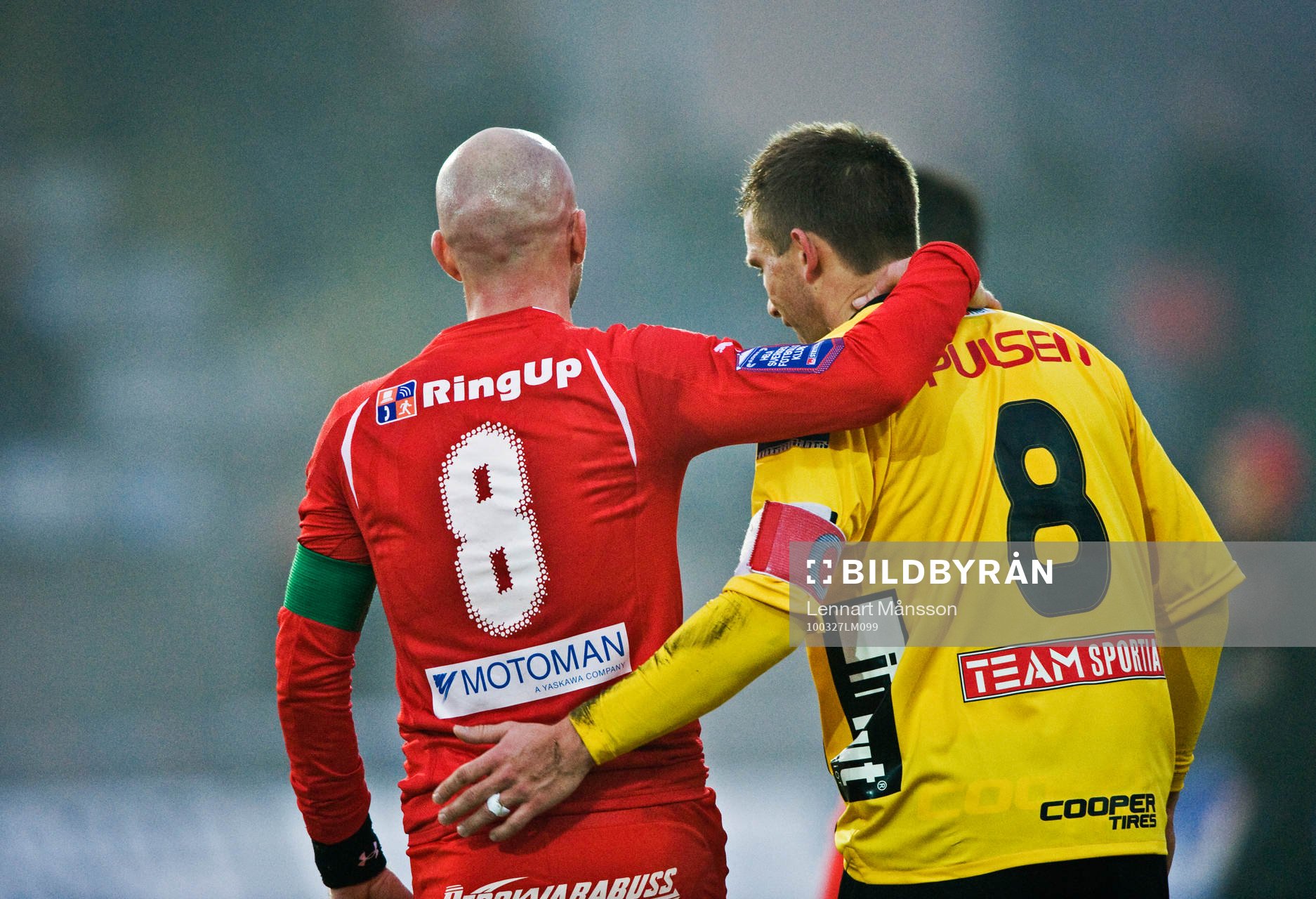 Henrik Rydström, Kalmar och Anders Svensson, Elfsborg.
