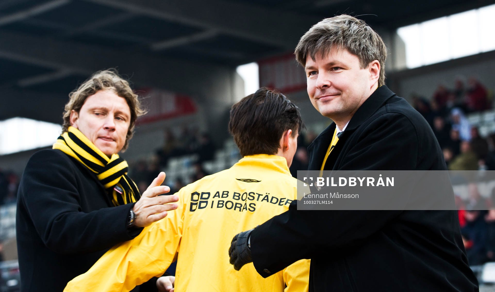Stefan Andreasson, sportchef och Bo, Bosse, Johansson,