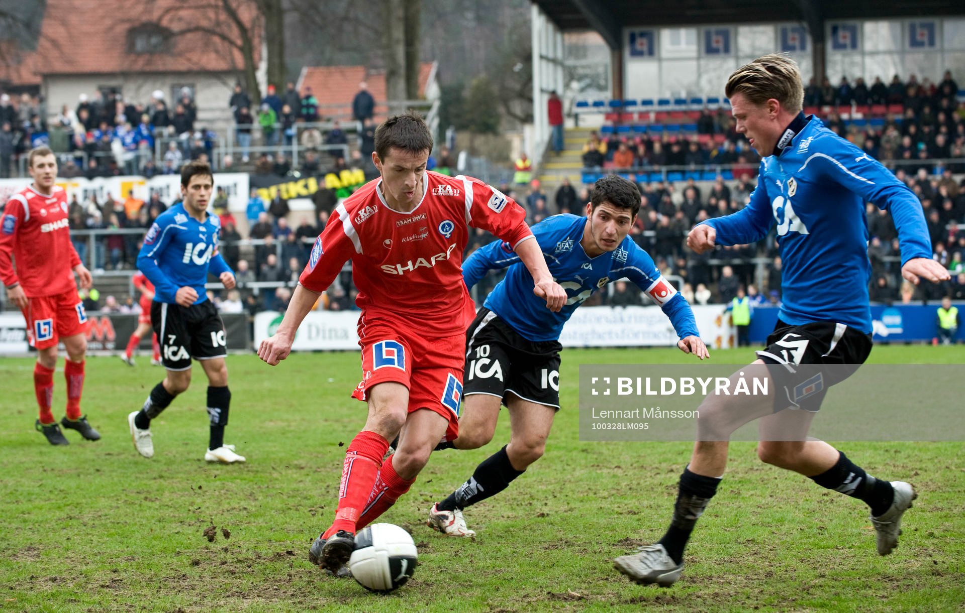 , Åtvidaberg, Anel Raskaj och Christian Järdler, Halmstad