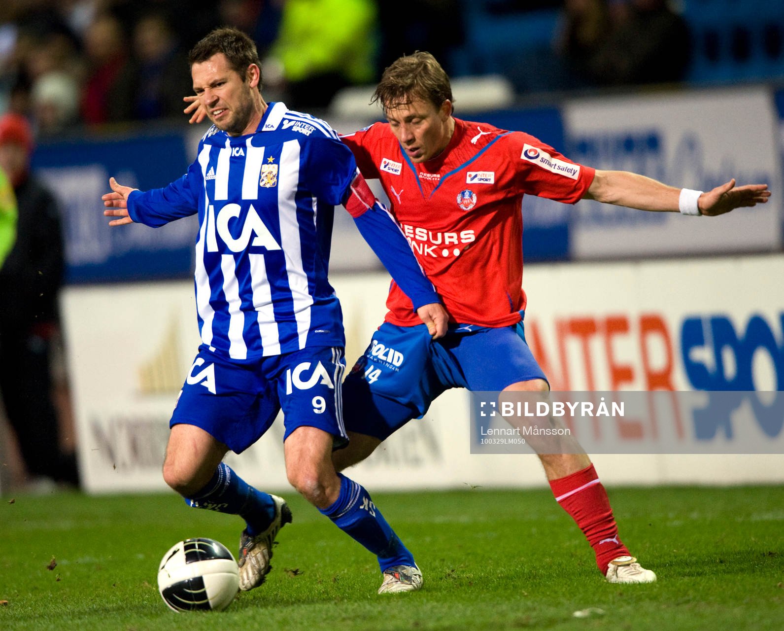 Stefan Selakovic, Göteborg och Erik Edman, Helsingborg