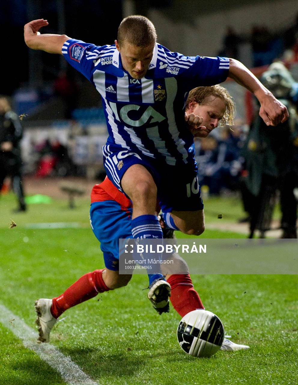 Ragnar Sigurdsson, Göteborg och Erik Sundin, Helsingborg