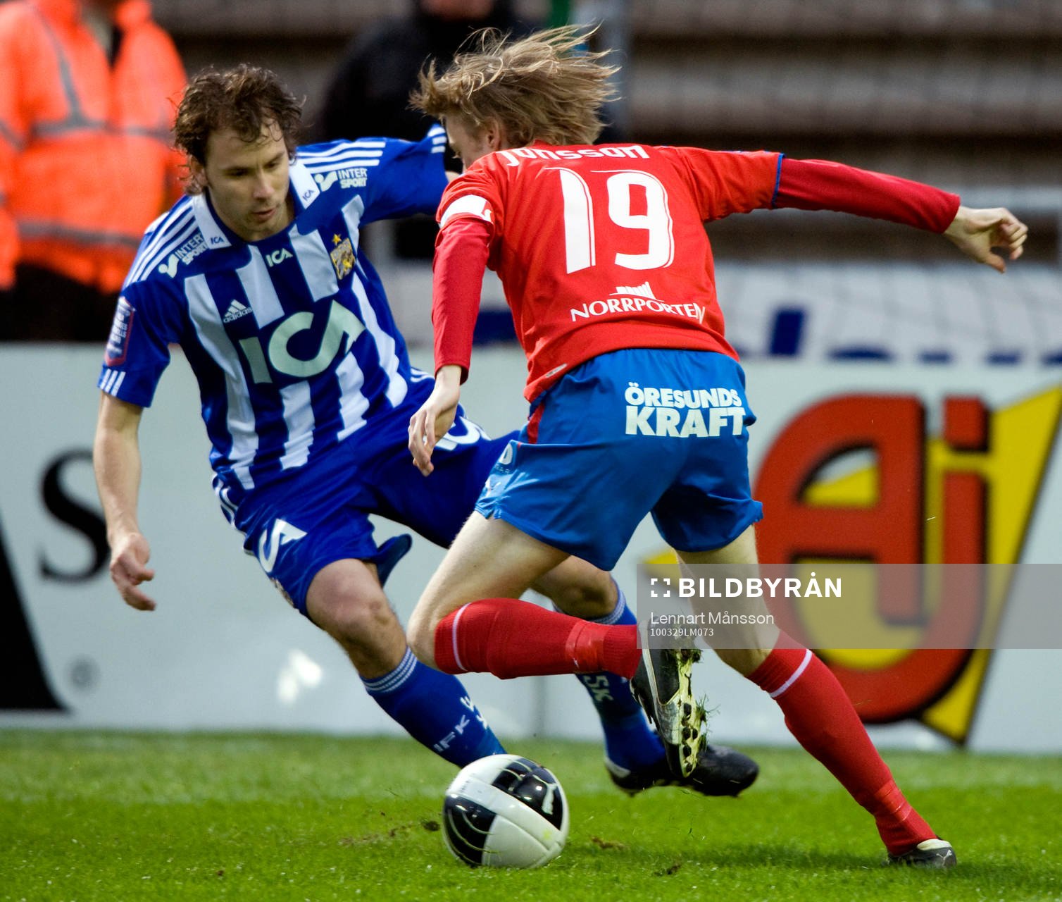 Karl Svensson, Göteborg och Rasmus Jönsson, Helsingborg