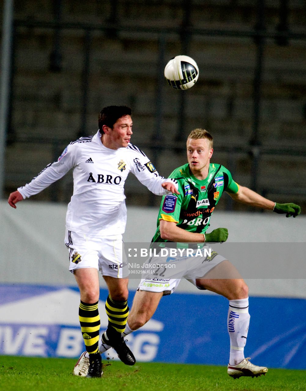 Miran Burgic, AIK,  Björn Andersson, GAIS
