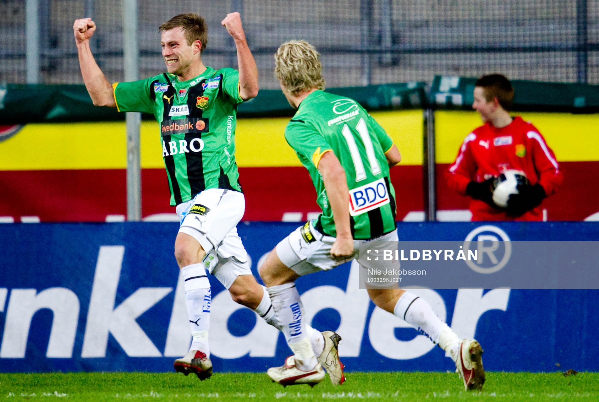 Joel Johansson, GAIS, jubel