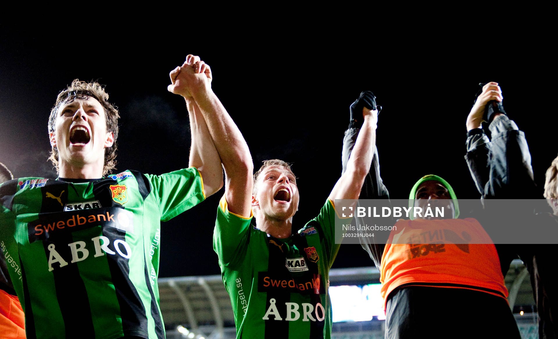 Joel Johansson, GAIS, jubel