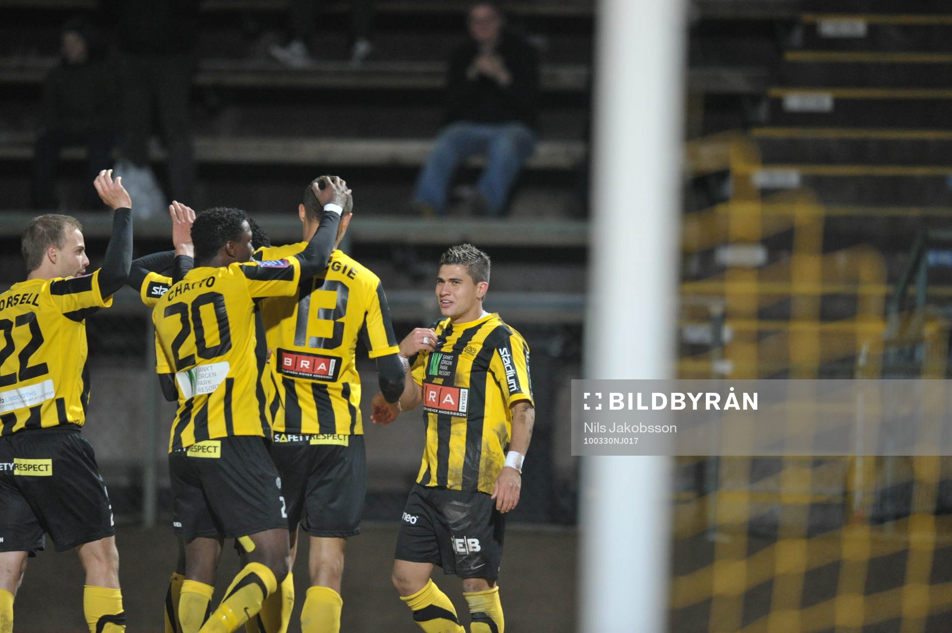 Mathias Ranégie, Häcken (Jubel)