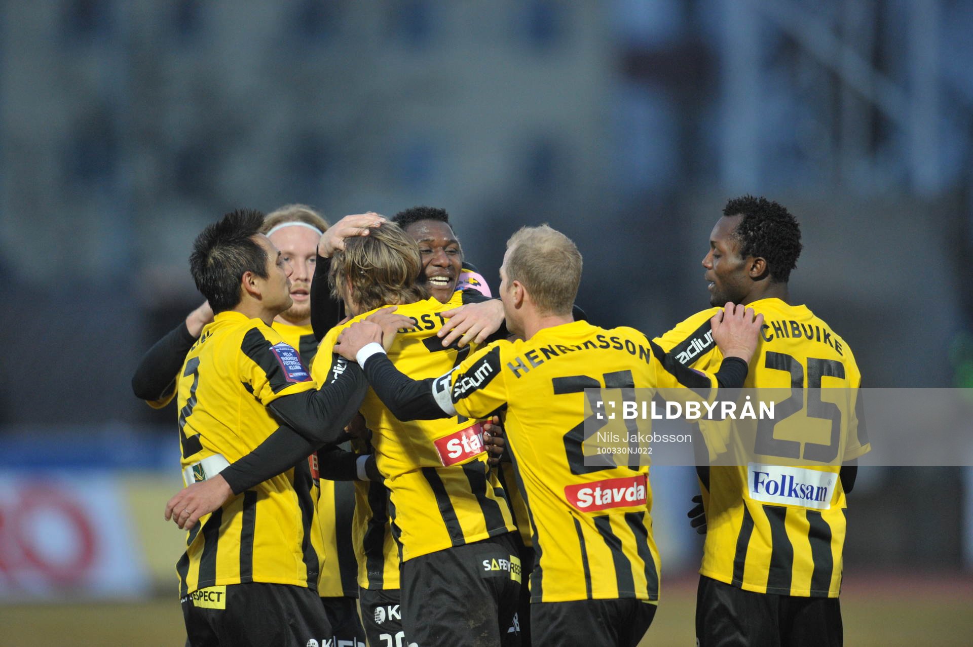  Jubel Jonas Bjurström, Häcken