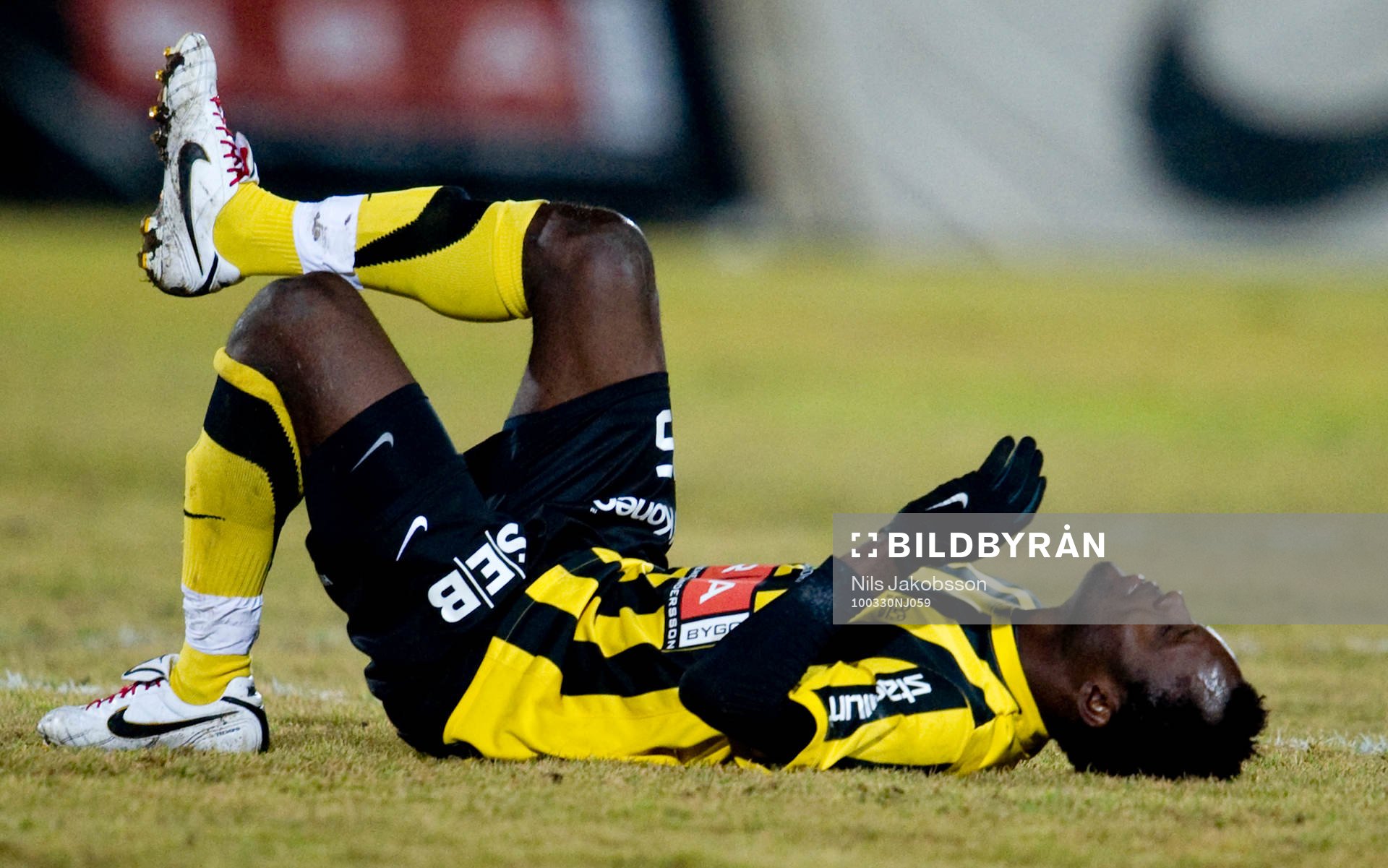 John Chibuike, Häcken skadad, skada