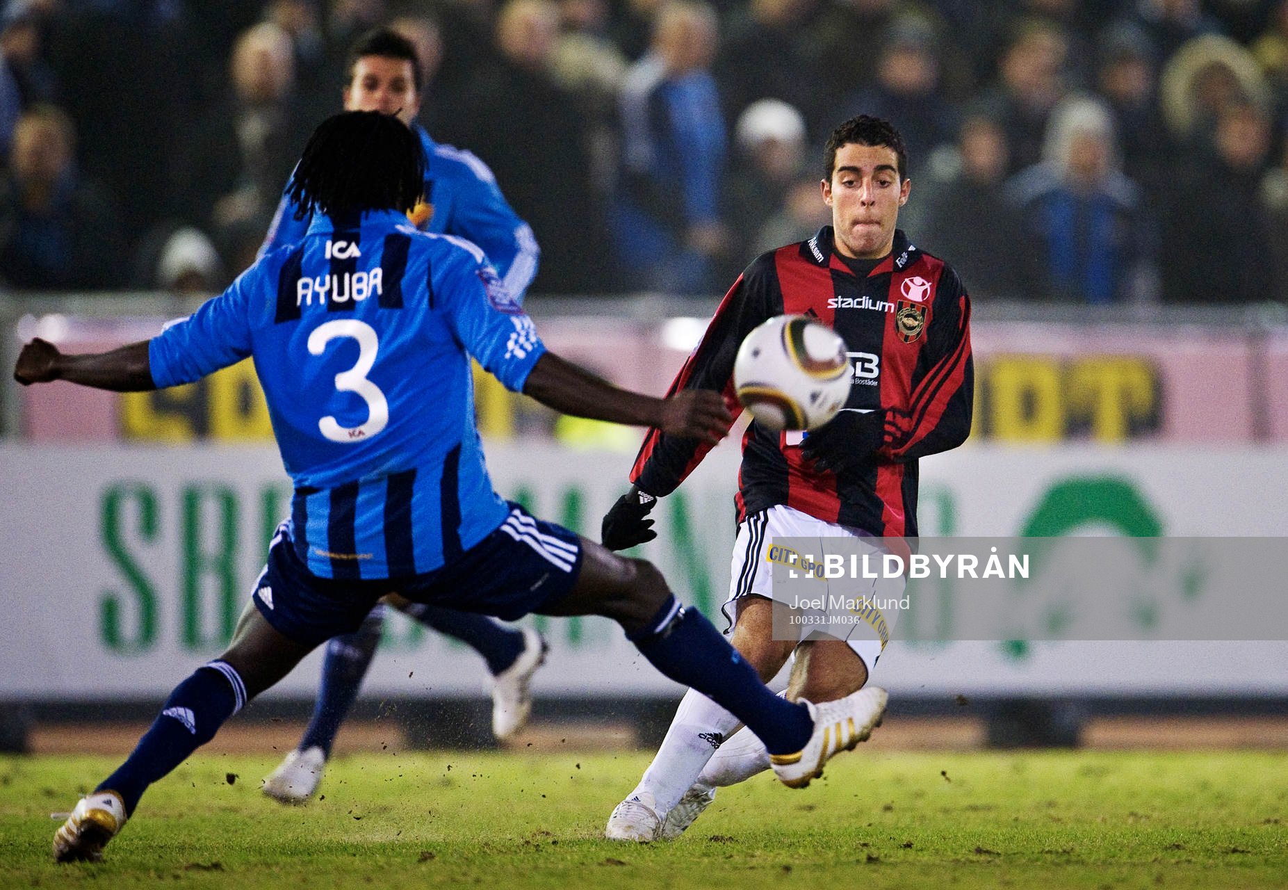 Dalil Benyahia, Brommapojkarna, passar bollen