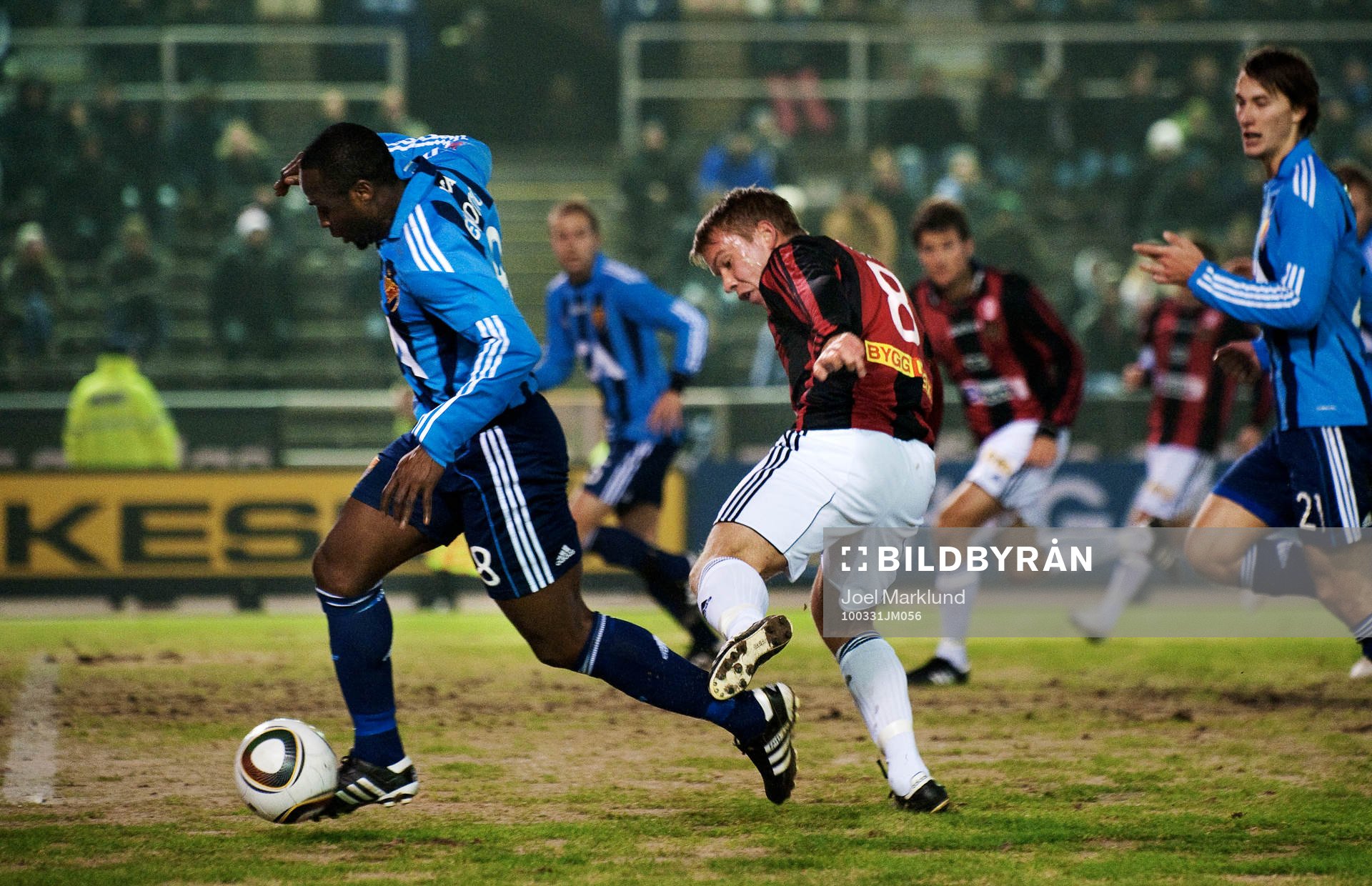 Prince Ikpe Ekong, Djurgården, är före Joakim Runnemo,