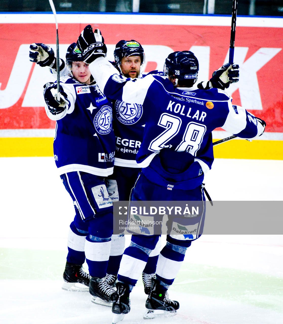 Pelle Prestberg, Tony Virta och Oliver Ekman-Larsson,