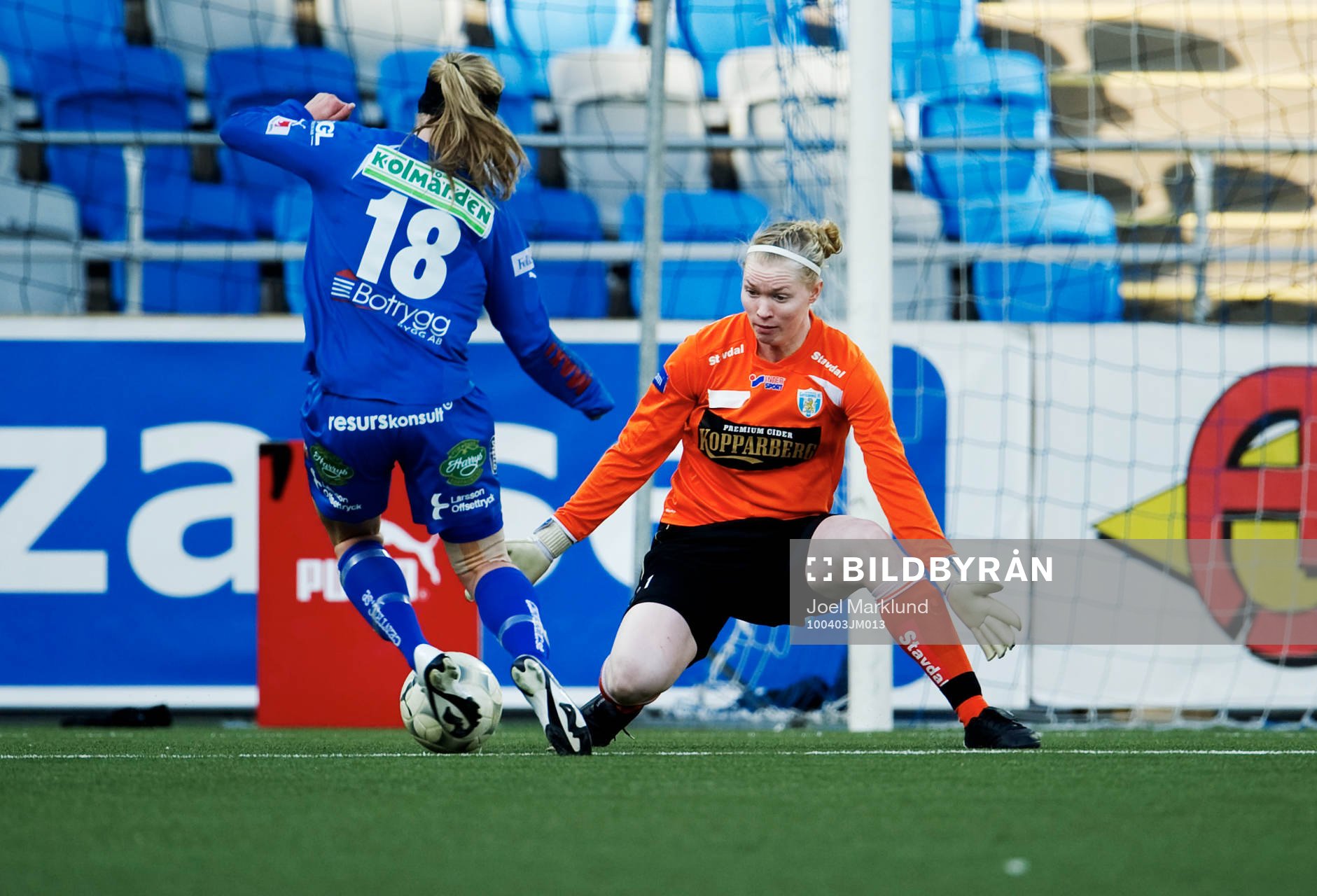 Linda Sällström, Linköping, avancerar mot Hedvig