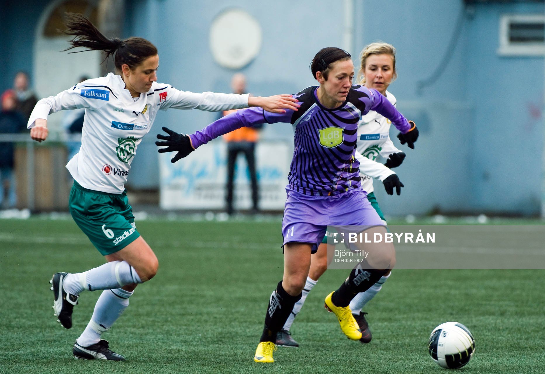 Lena Andersson, Hammarby, Therese Sjögran, Malmö och