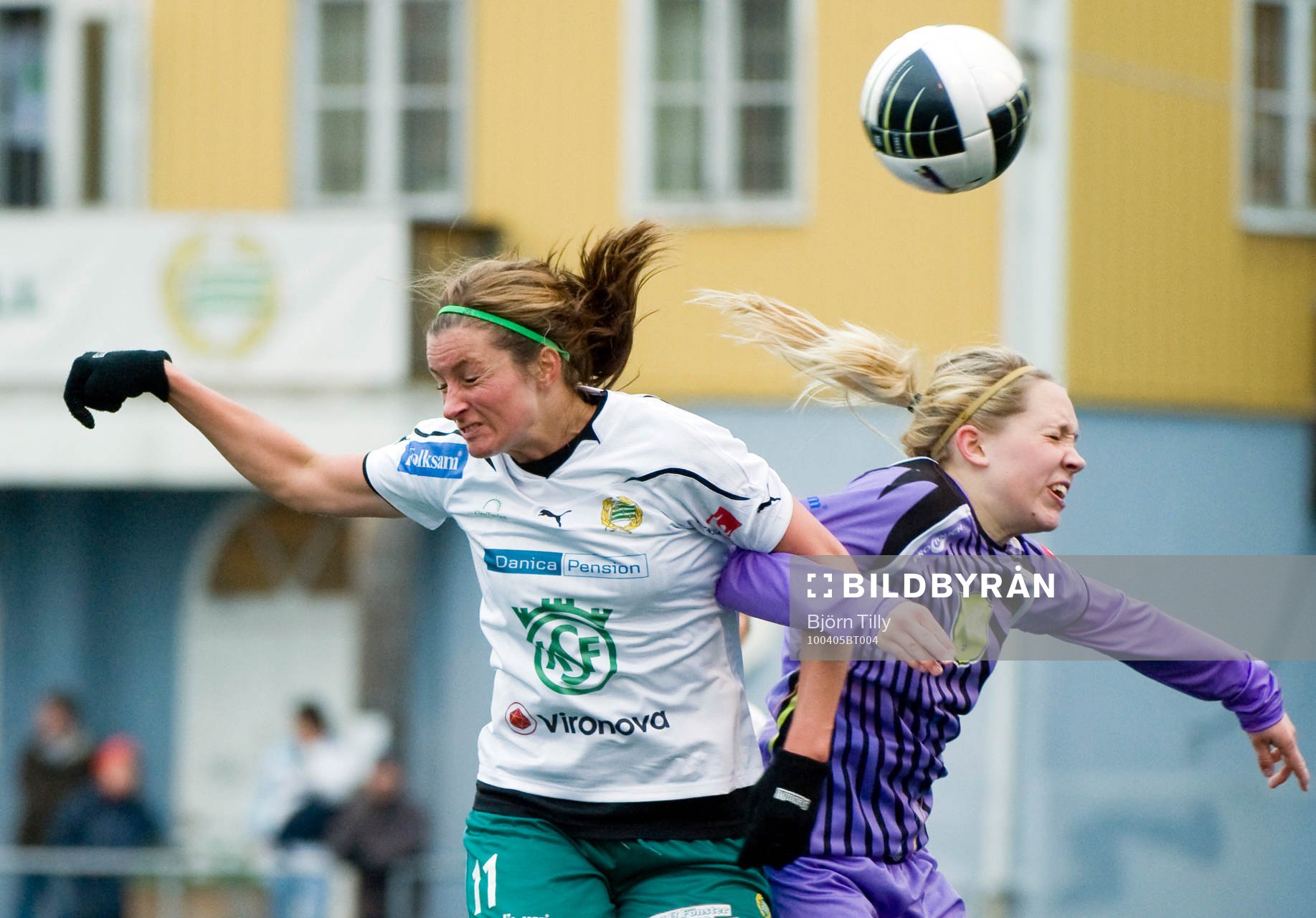 Madeleine Tegström, Hammarby och Elin Rubensson, Malmö