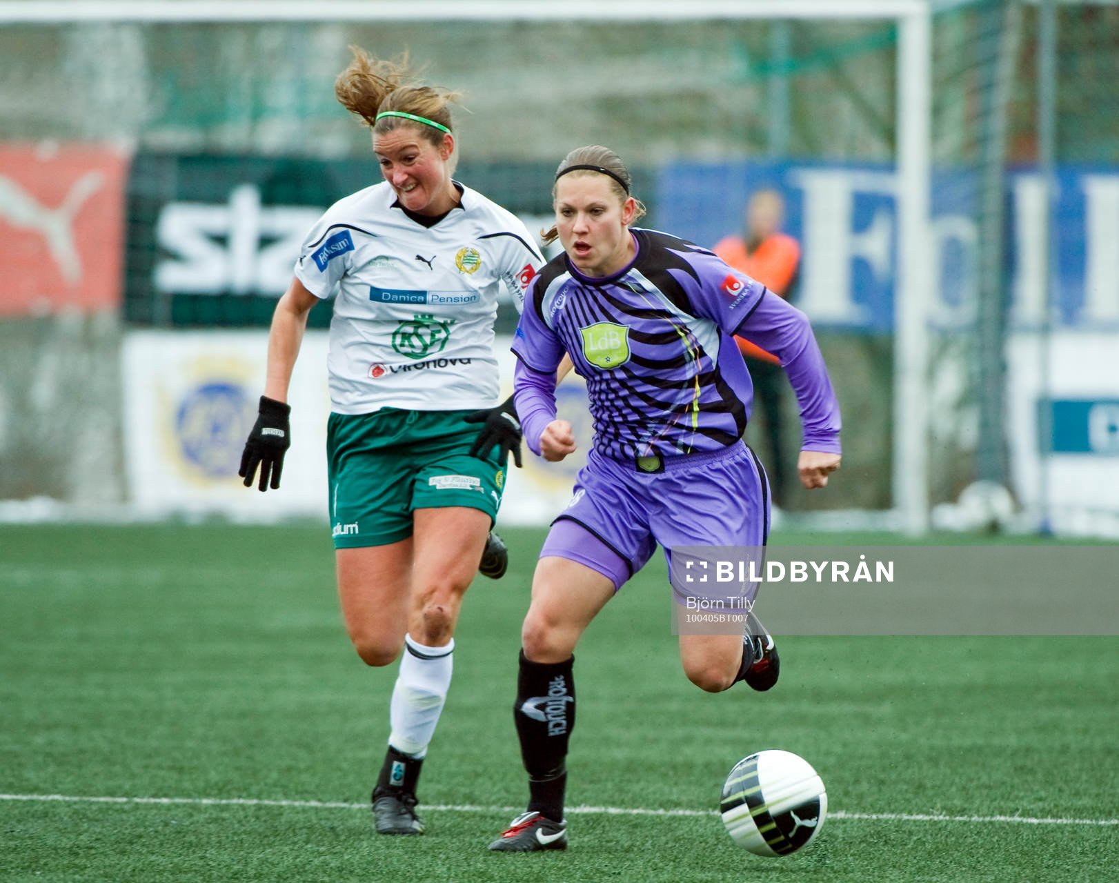 Madeleine Tegström, Hammarby och Pavlina Scasna, Malmö