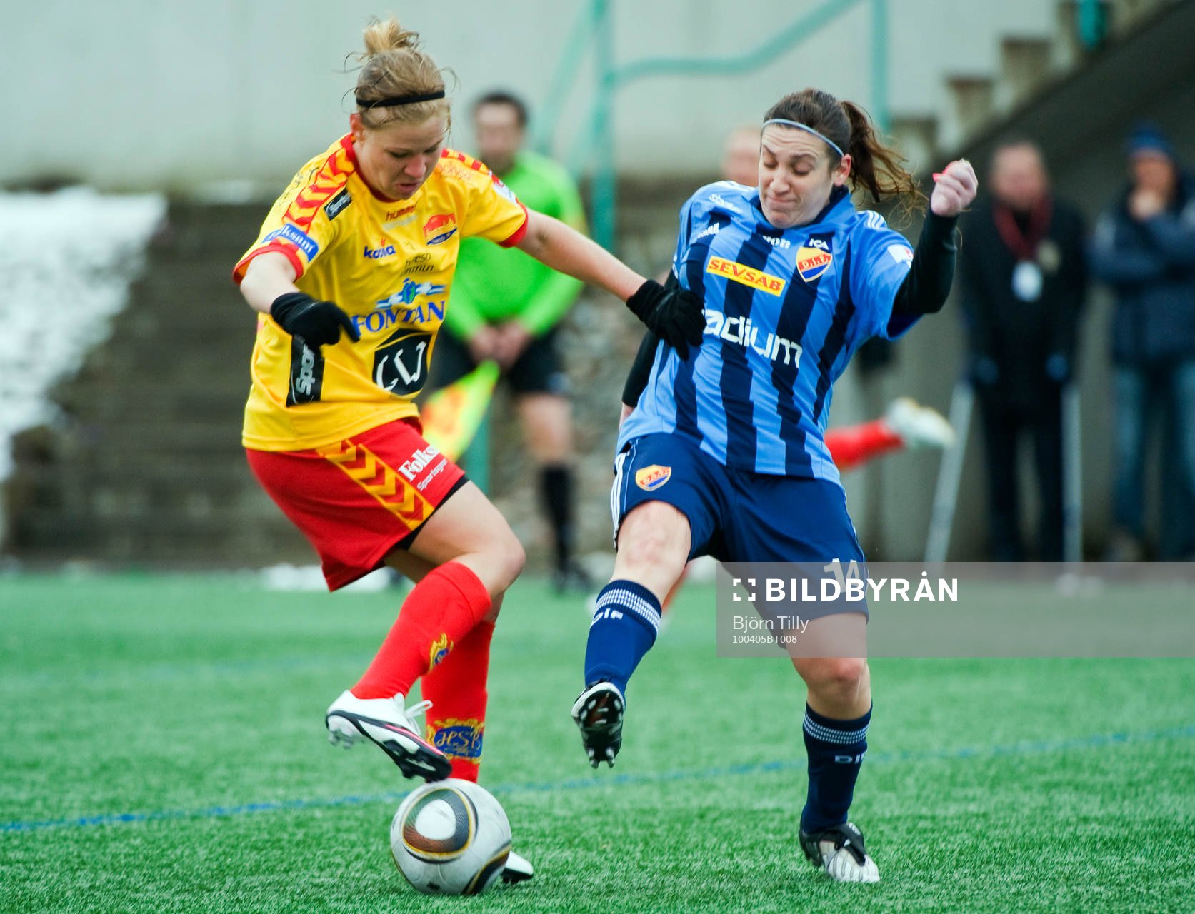 Katrin Schmidt, Tyresö och Natalia Rickne, Djurgården