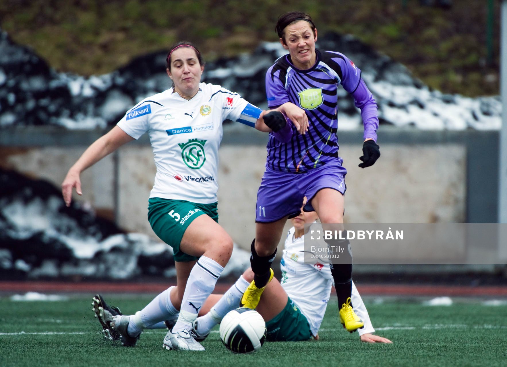 Therese Brogårde, Hammarby och Therese Sjögran, Malmö