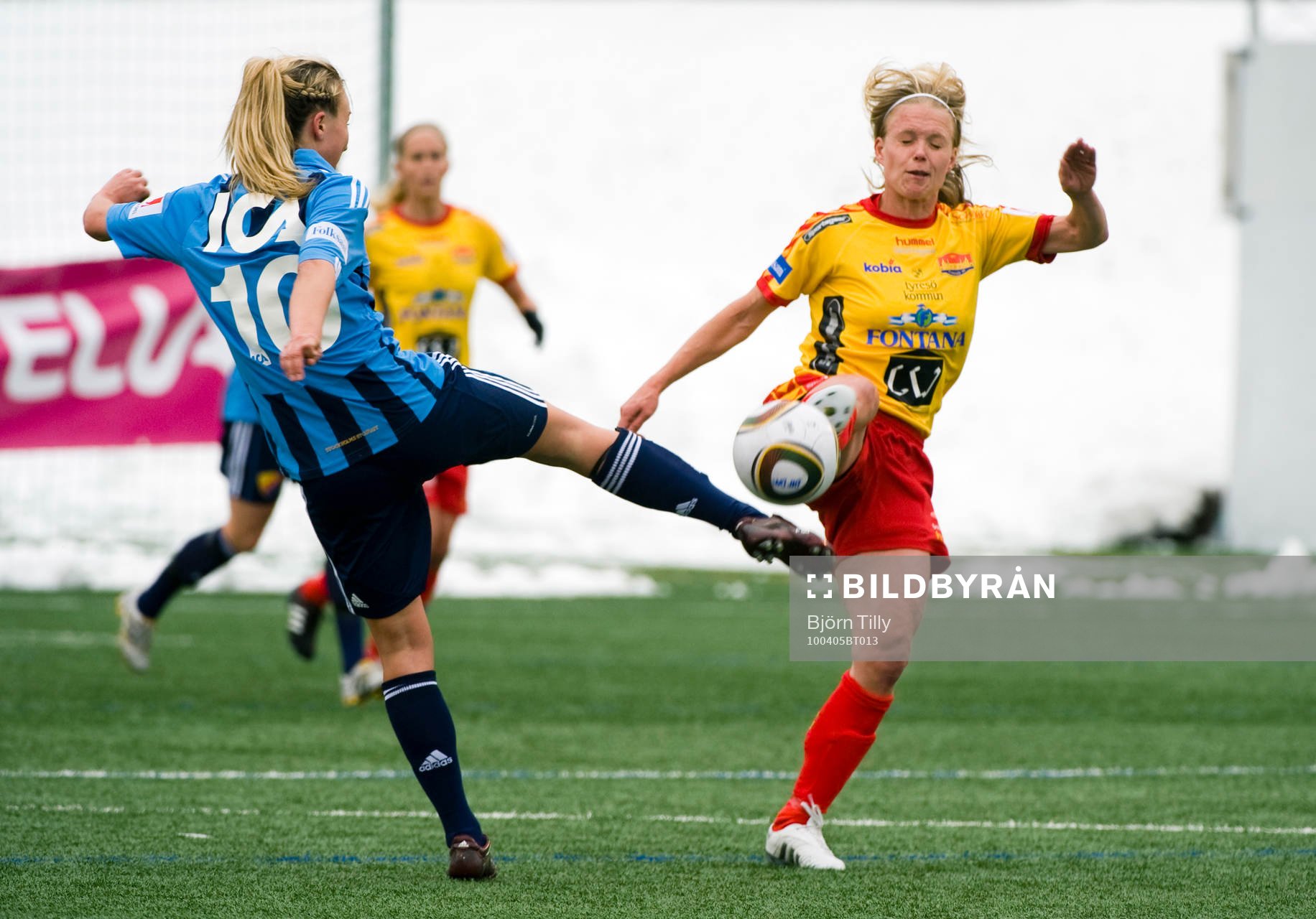 Emma Lundh, Djurgården och Elin Ekblom Bak,Tyresö