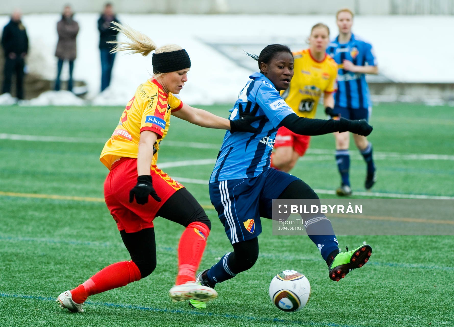 Johanna Frisk, Tyresö och Sarah Michel, Djurgården