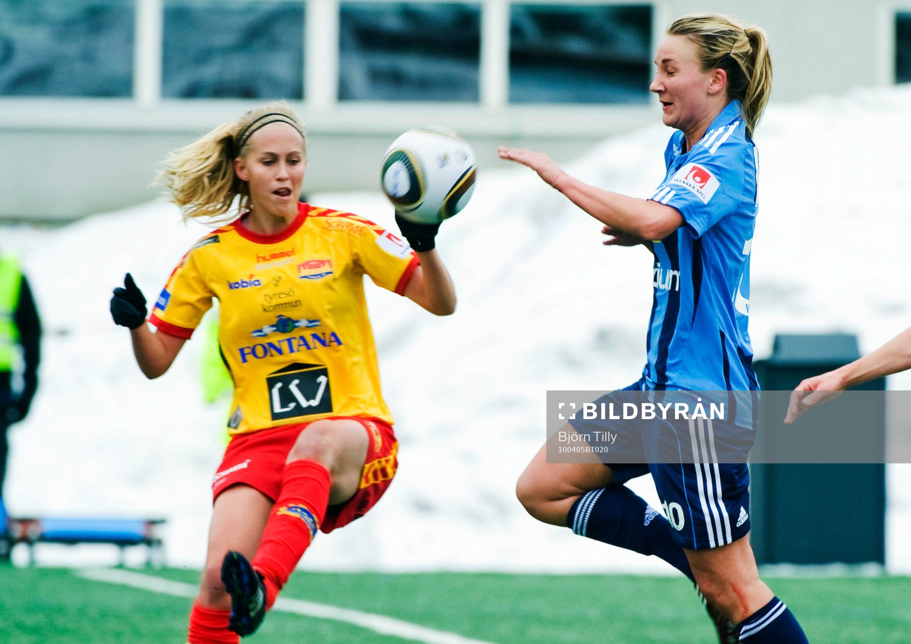 Line Roddik/Hansen, Tyresö och Irma Helin, Djurgården