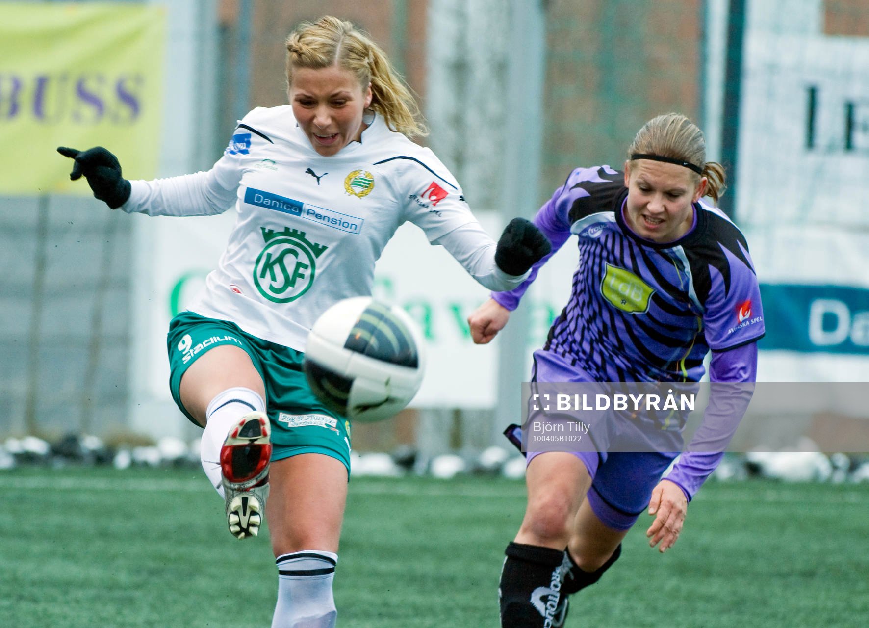 Matilda Agné, Hammarby och Pavlina Scasna, Malmö